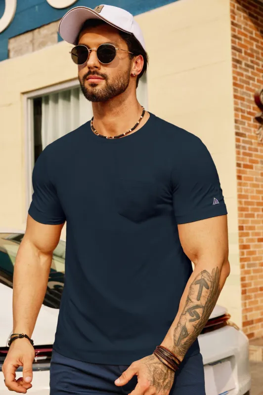 Men's Crewneck Soft T Shirts Casual Lightweight Jersey Tees Pullover Shirts sold by Paul Jones