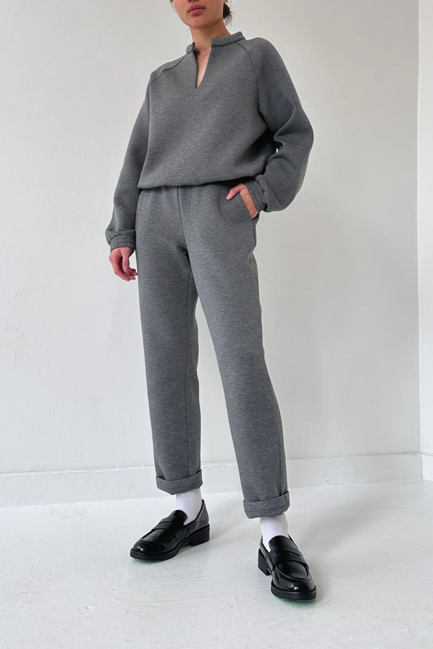 Athena + Kendal Set - Grey sold by Lezé the Label