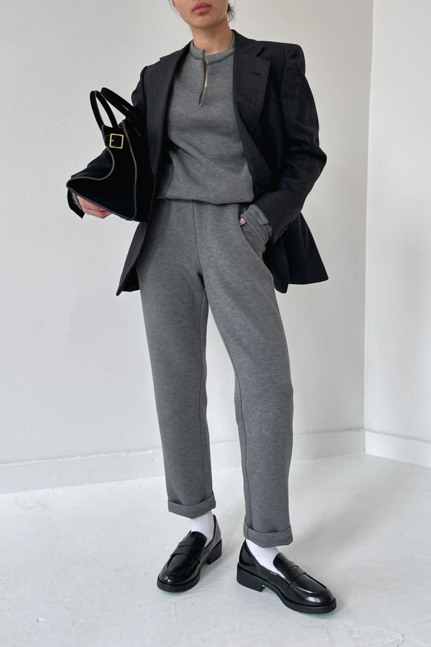 Athena + Kendal Set - Grey sold by Lezé the Label product image thumbnail 4