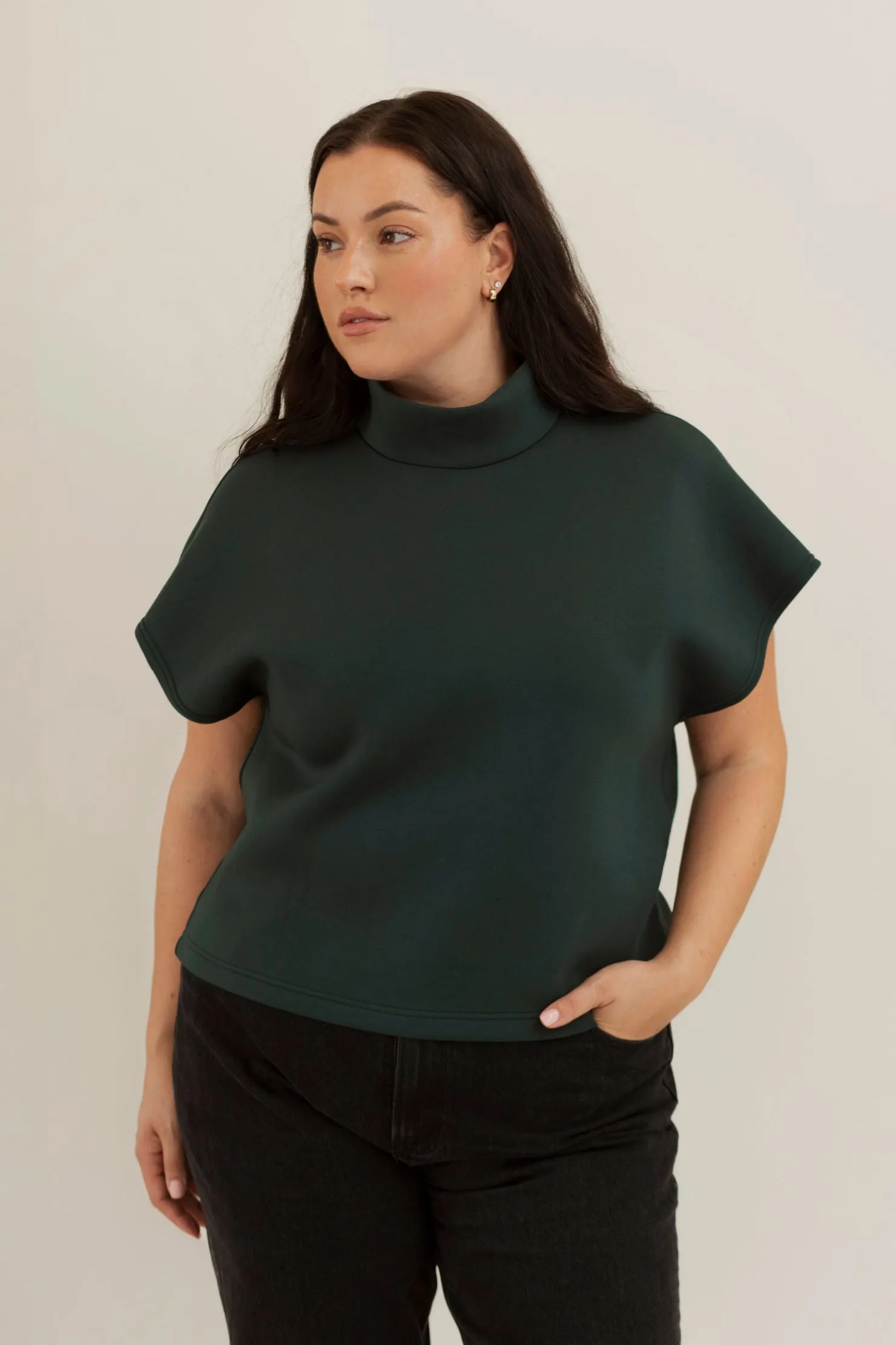 Lani Top - Emerald sold by Lezé the Label product image thumbnail 2