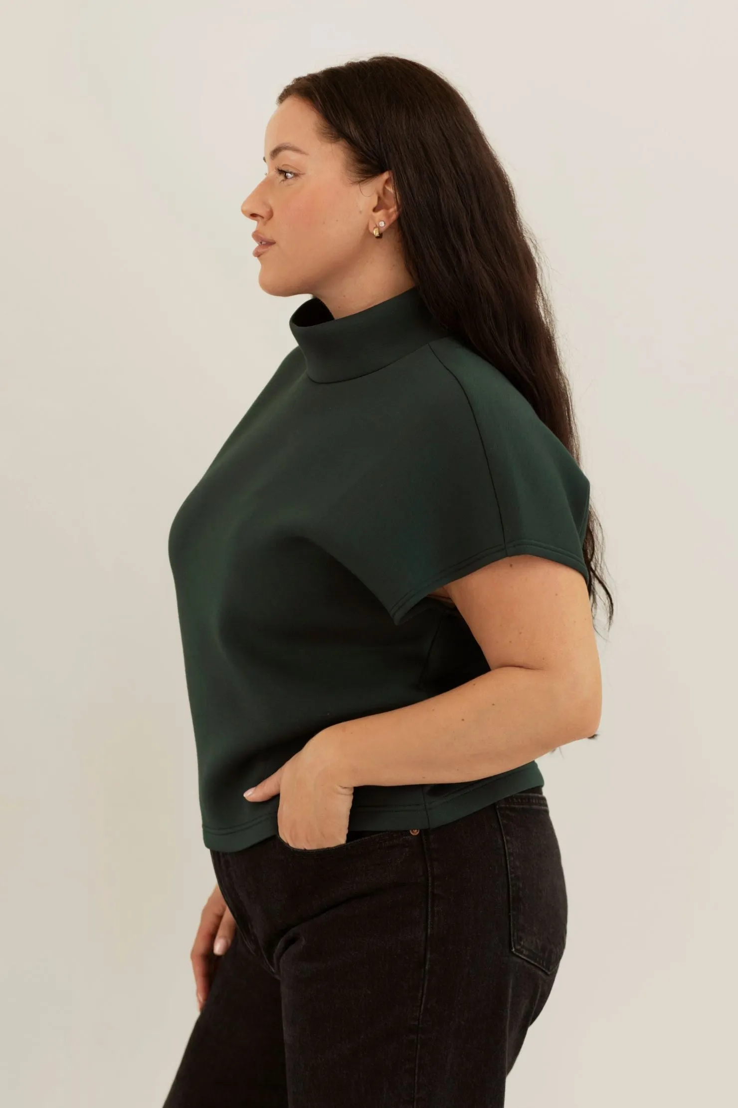 Lani Top - Emerald sold by Lezé the Label product image thumbnail 3