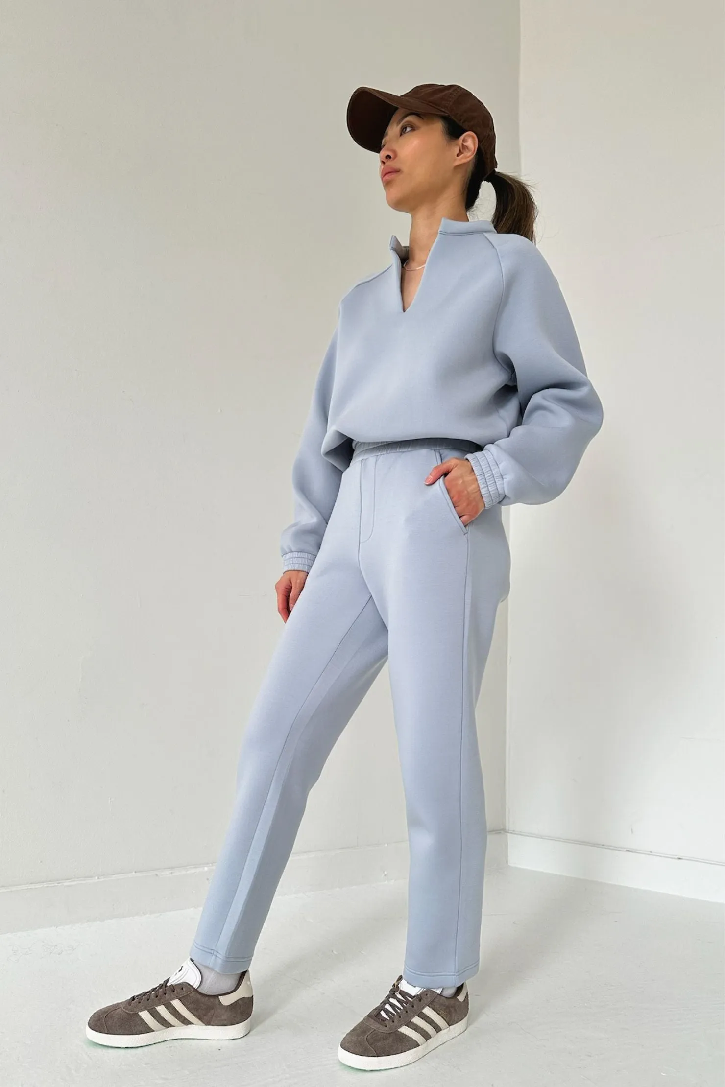 Kendal Pant - Misty Blue sold by Lezé the Label product image thumbnail 4