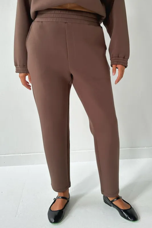 Kendal Pant - Espresso made by Lezé the Label