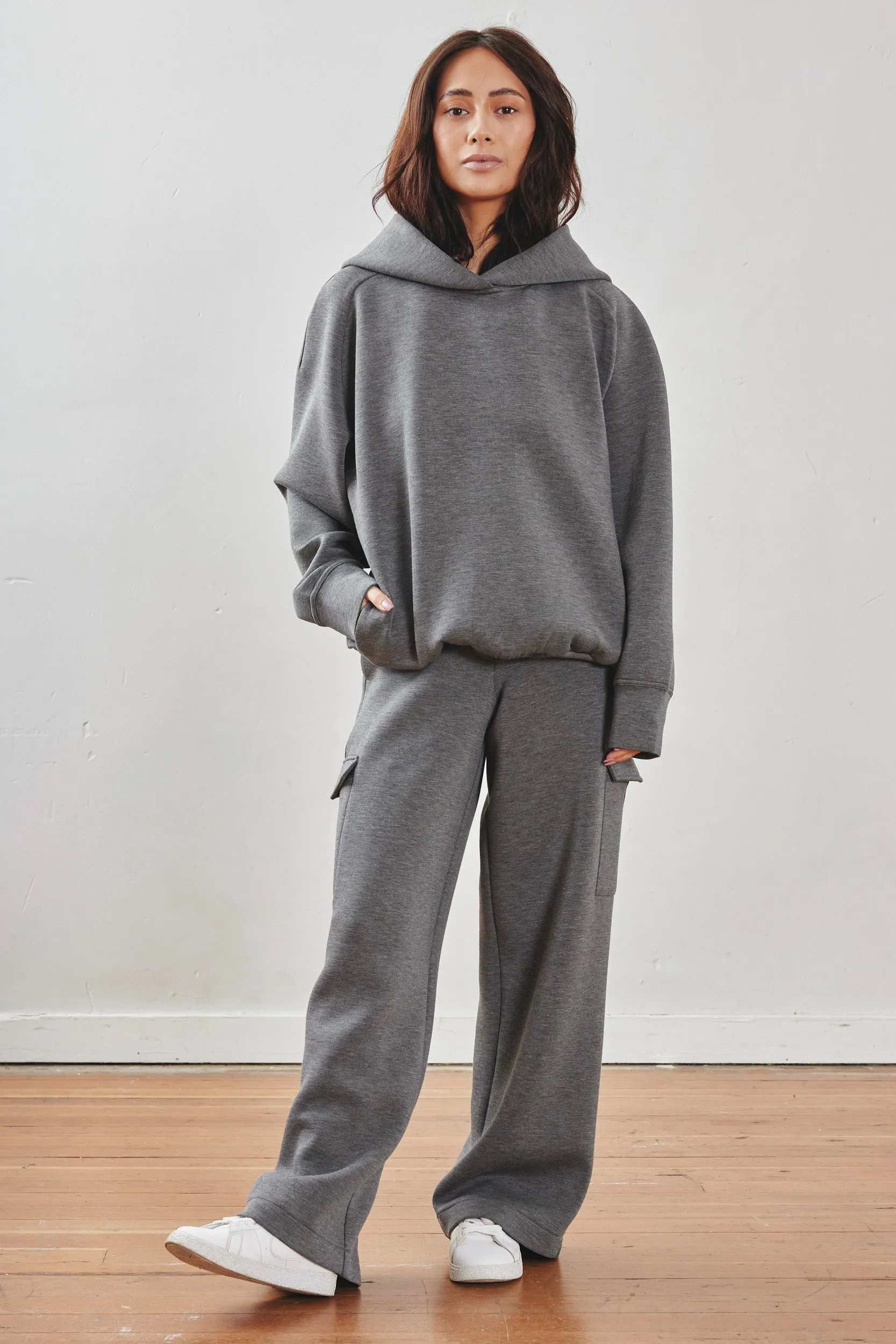 Women's Jordyn Hoodie - Grey sold by Lezé the Label product image thumbnail 3