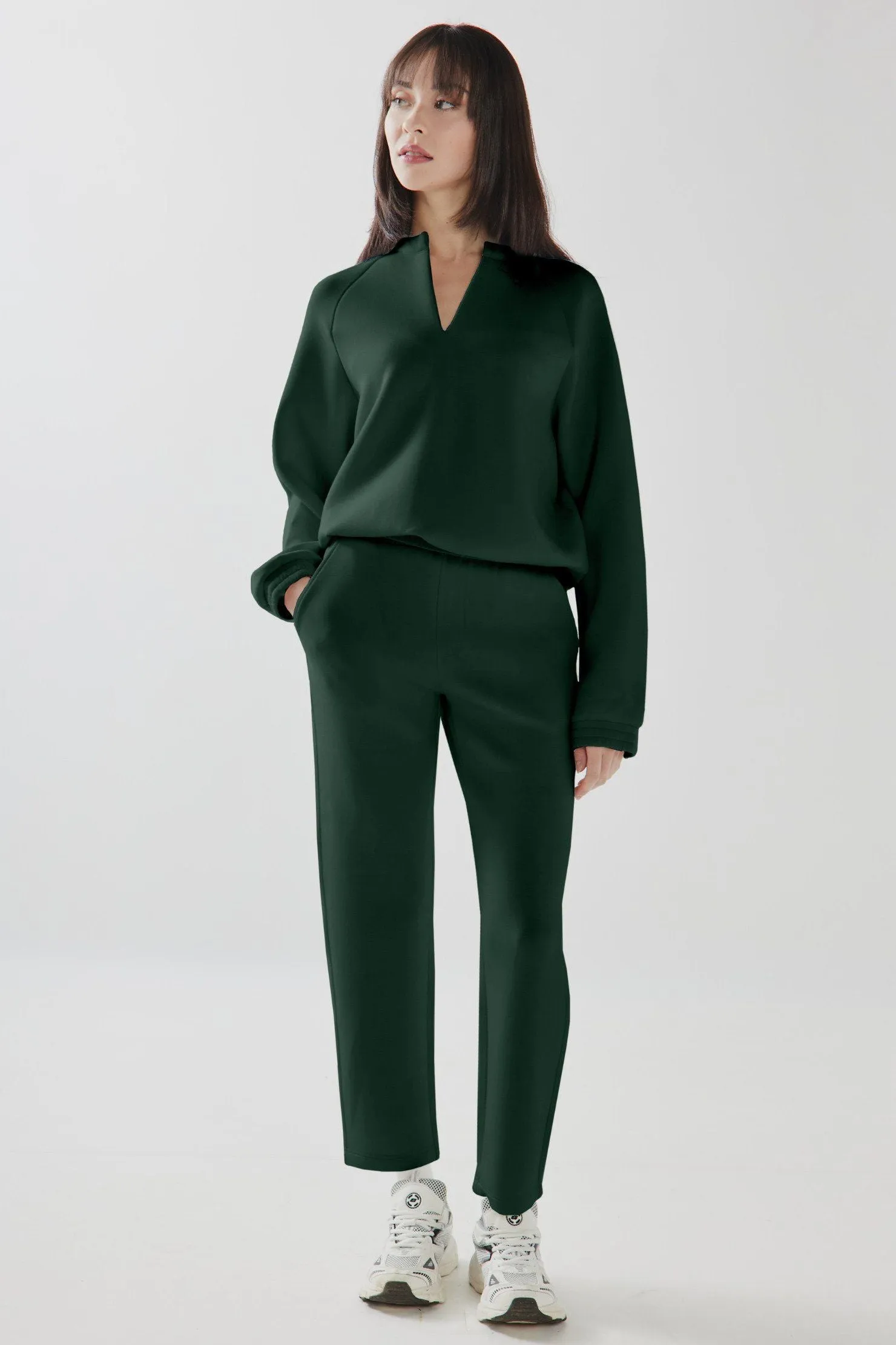 Athena Sweater - Pine sold by Lezé the Label product image thumbnail 3