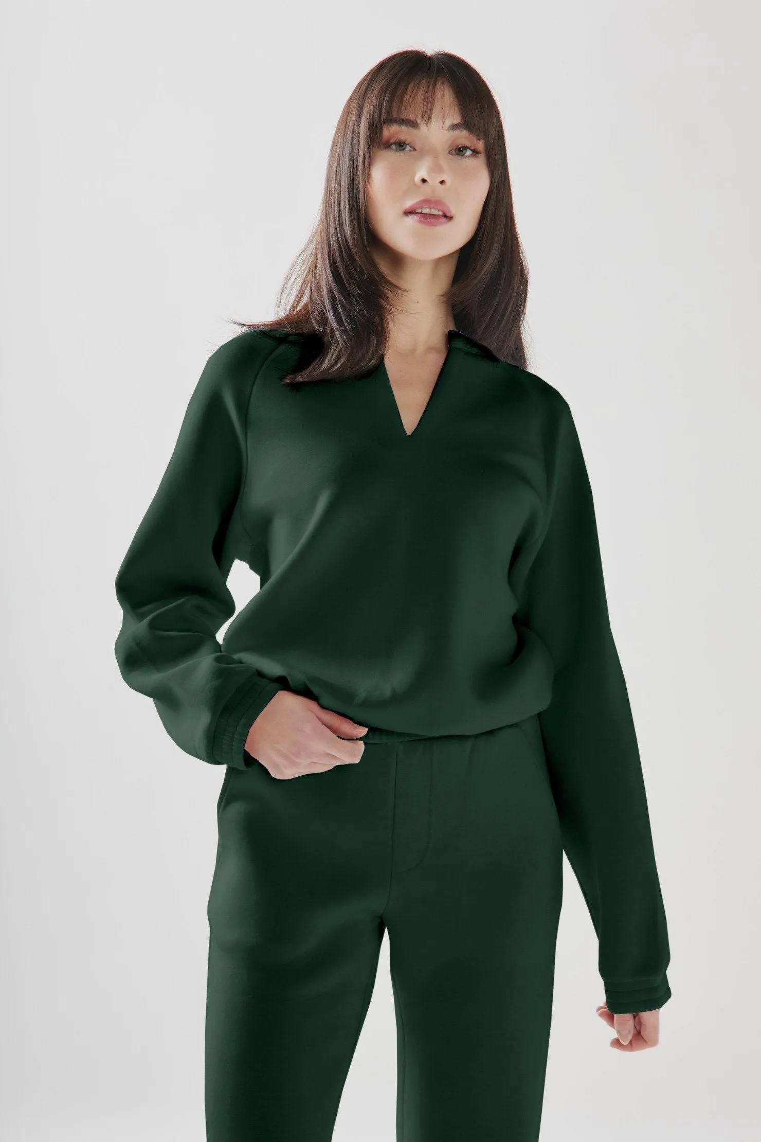 Athena Sweater - Pine sold by Lezé the Label