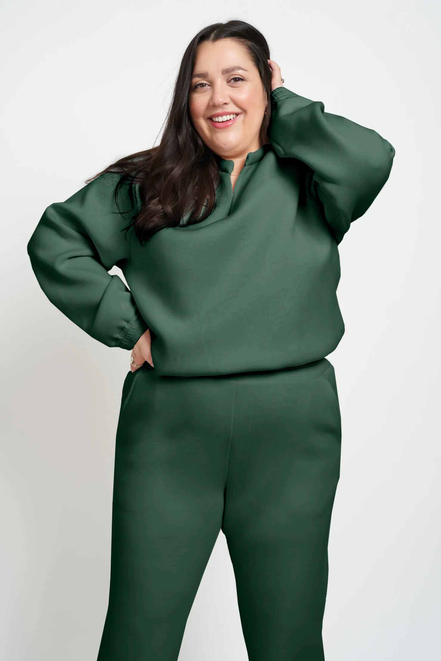 Athena Sweater - Pine sold by Lezé the Label product image thumbnail 4