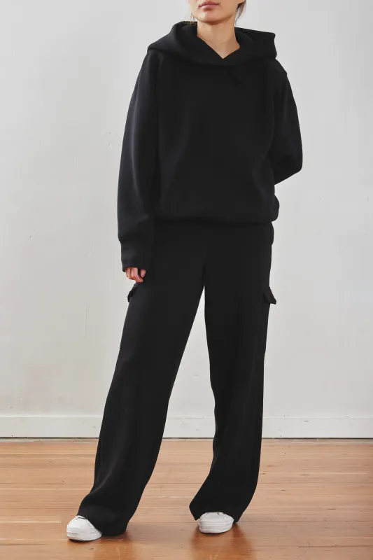 Women's Jordyn Hoodie - Black sold by Lezé the Label