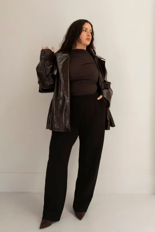 [FINAL SALE] Rowan Pant - Black made by Lezé the Label