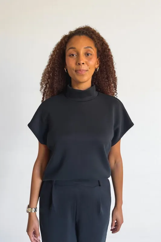 [FINAL SALE] Lani Top - Black (CLOUDLITE®) made by Lezé the Label