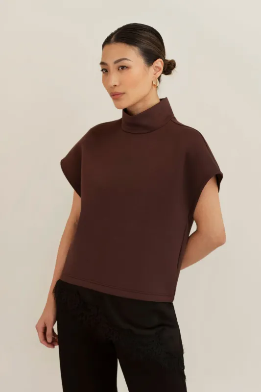 [FINAL SALE] Lani Top - Chocolate made by Lezé the Label