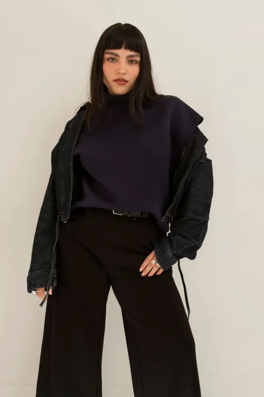 [FINAL SALE] Lani Top - Midnight made by Lezé the Label