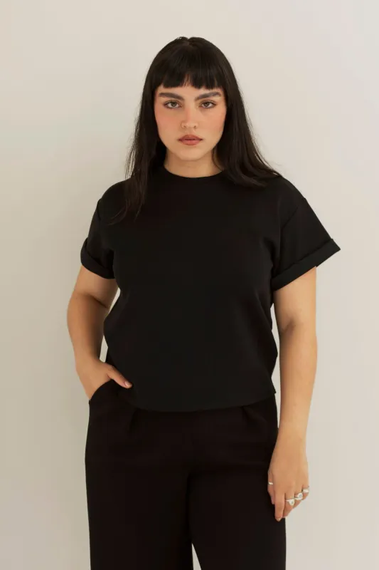 [FINAL SALE] Bengal T-Shirt - Black (CLOUDLITE®) made by Lezé the Label