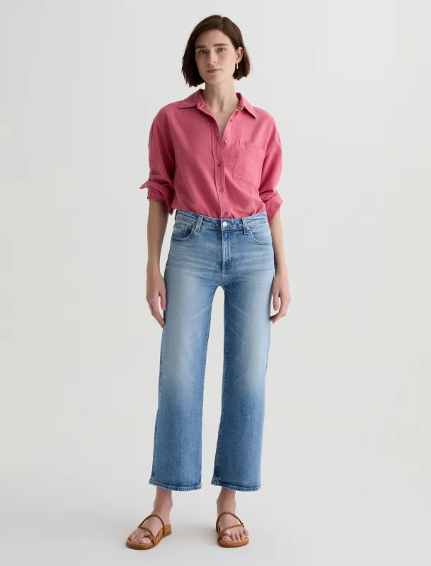 Saige Wide Leg Crop sold by AG Jeans