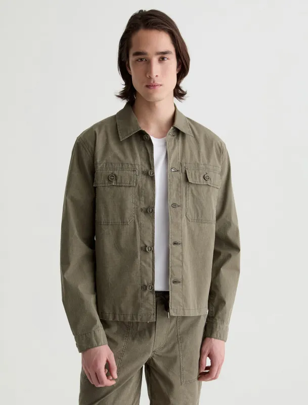 Philip Utility Jacket sold by AG Jeans