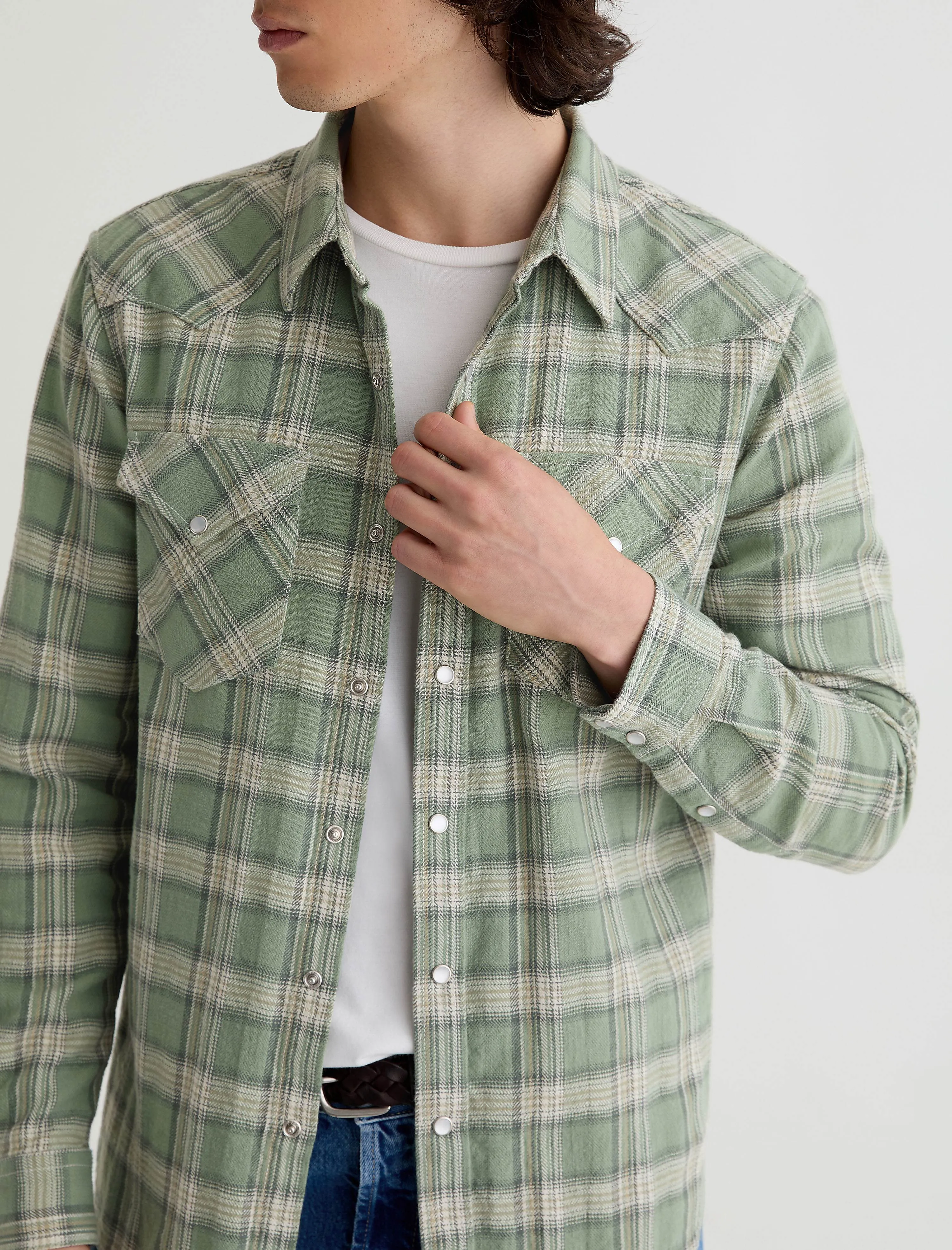 Huston Western Shirt sold by Adriano Goldschmied product image thumbnail 3