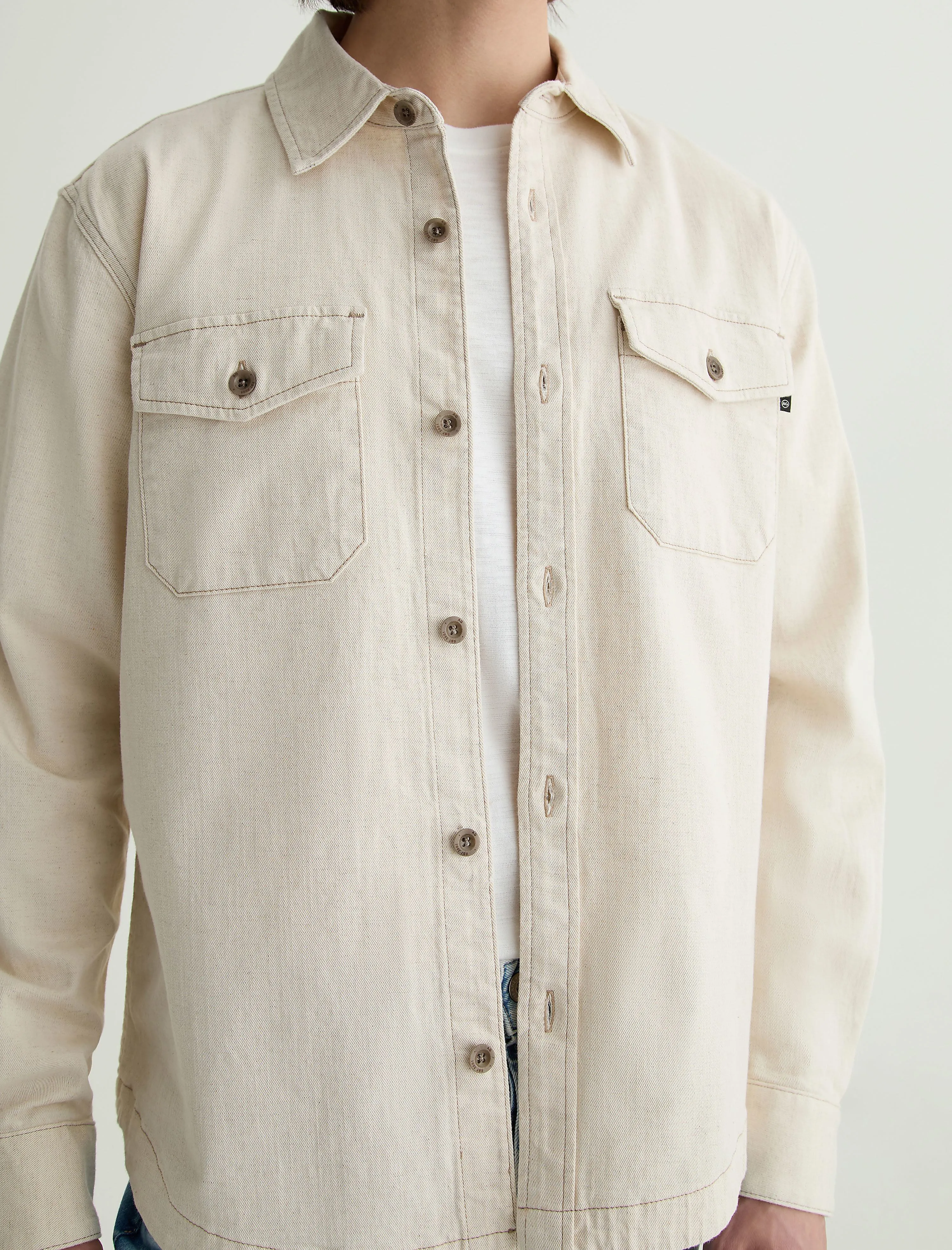 Elias Shirt Jacket sold by AG Jeans product image thumbnail 3