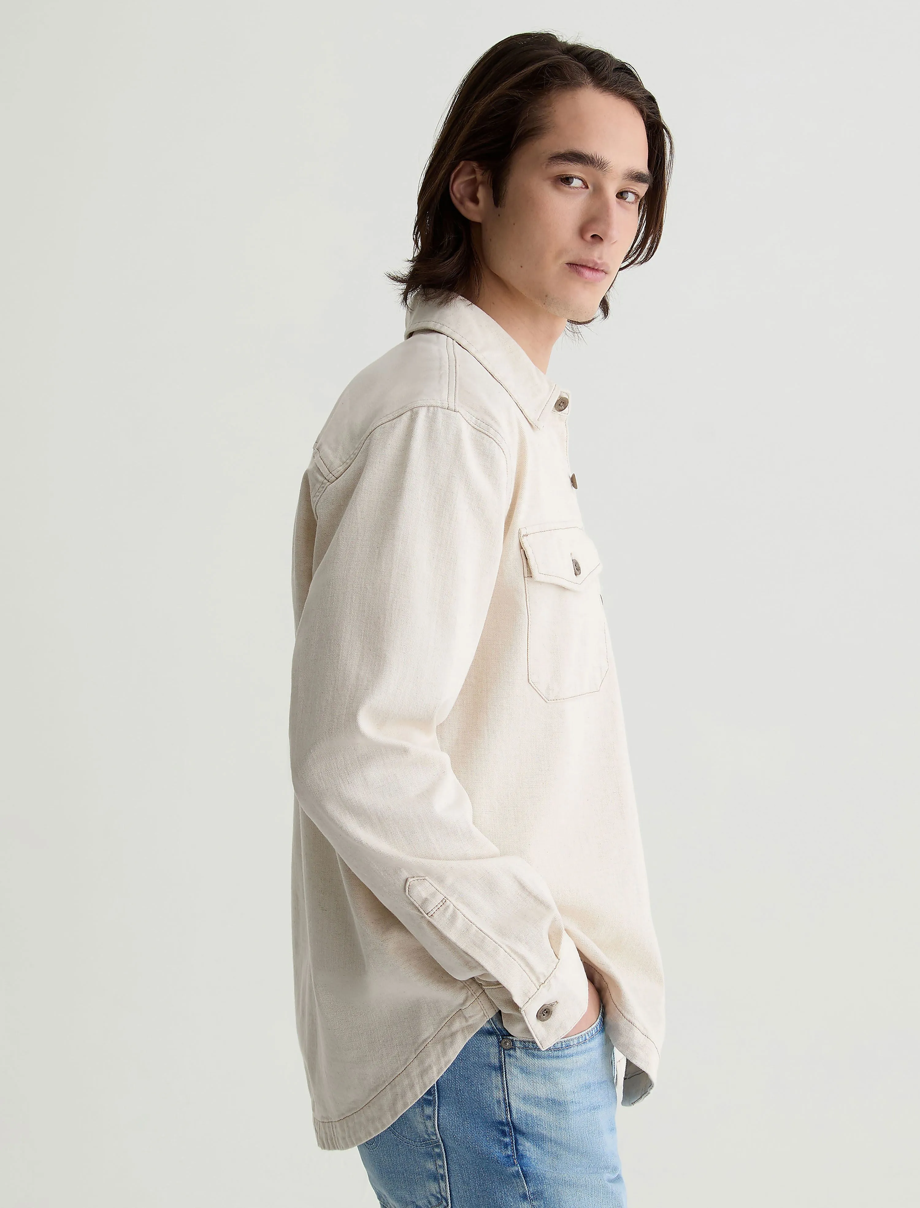 Elias Shirt Jacket sold by AG Jeans product image thumbnail 4