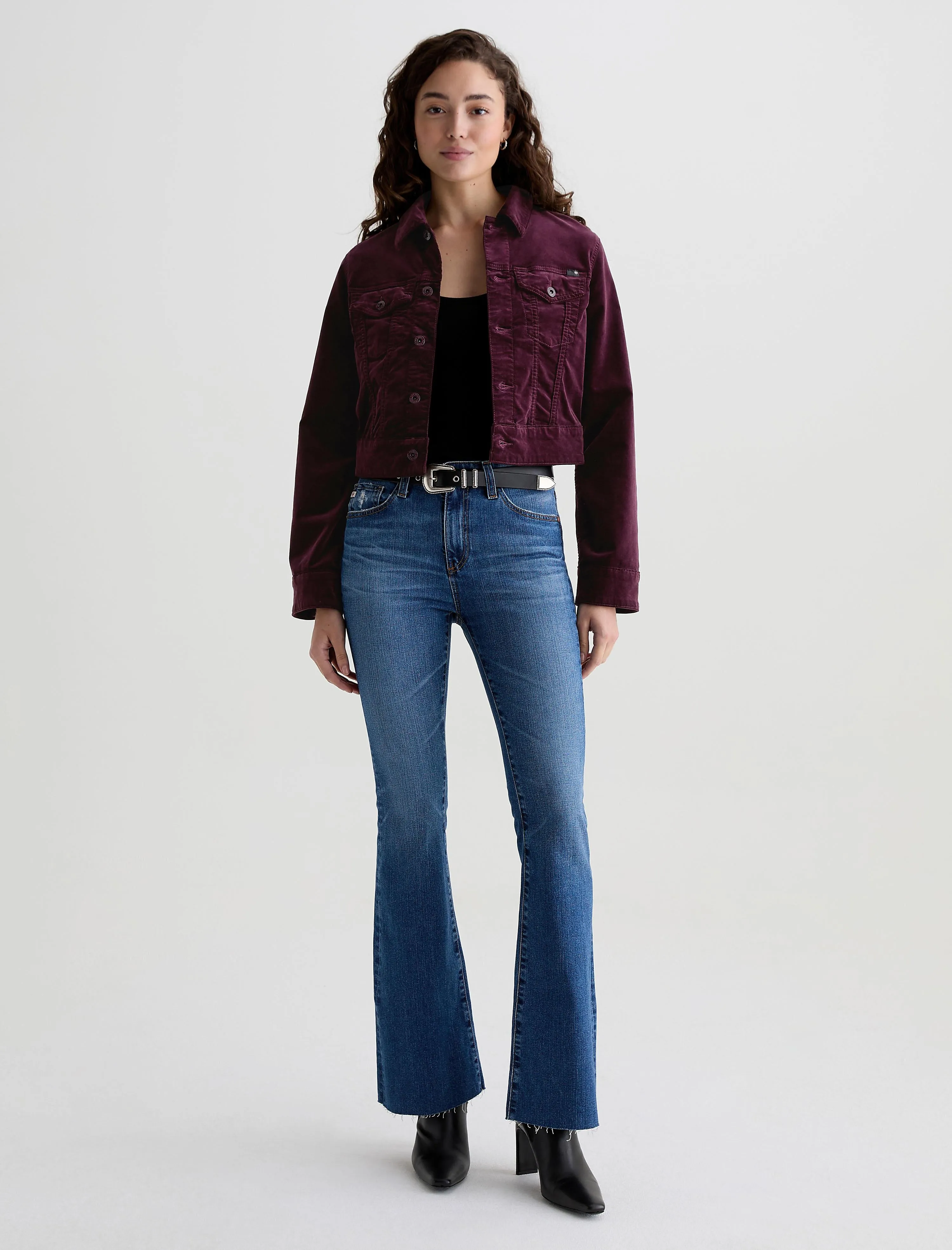 Isa Velvet Jacket sold by AG Jeans product image thumbnail 5