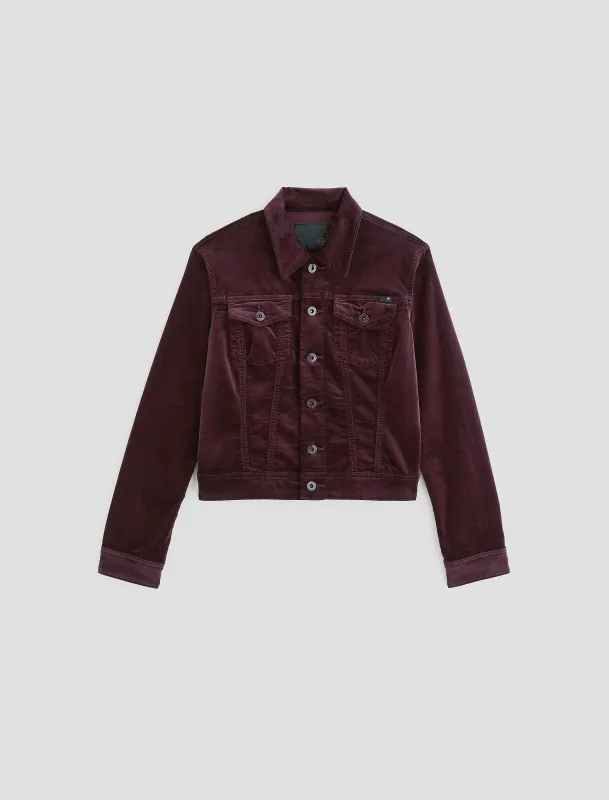 Isa Velvet Jacket sold by AG Jeans