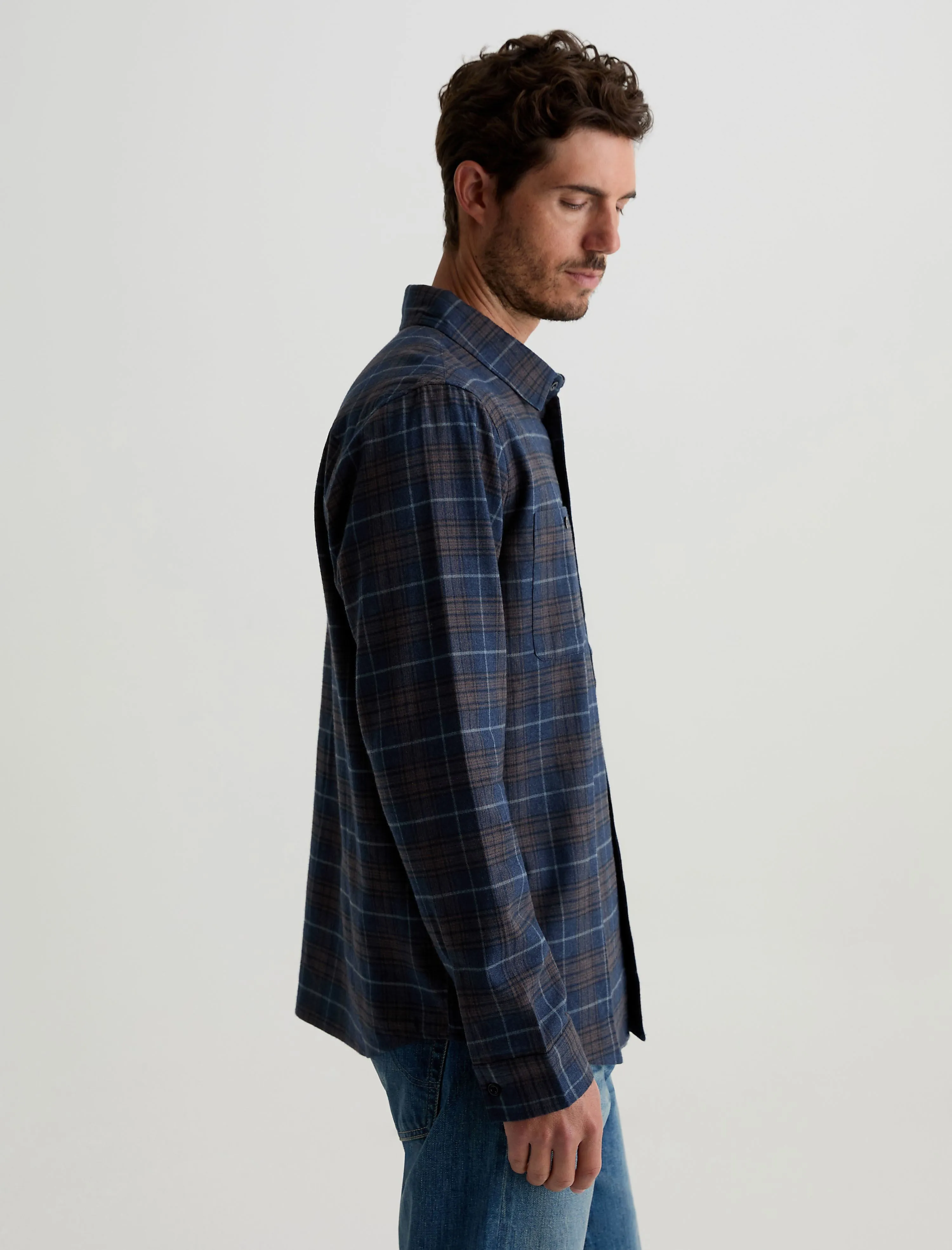 Wayne Work Shirt sold by AG Jeans product image thumbnail 4