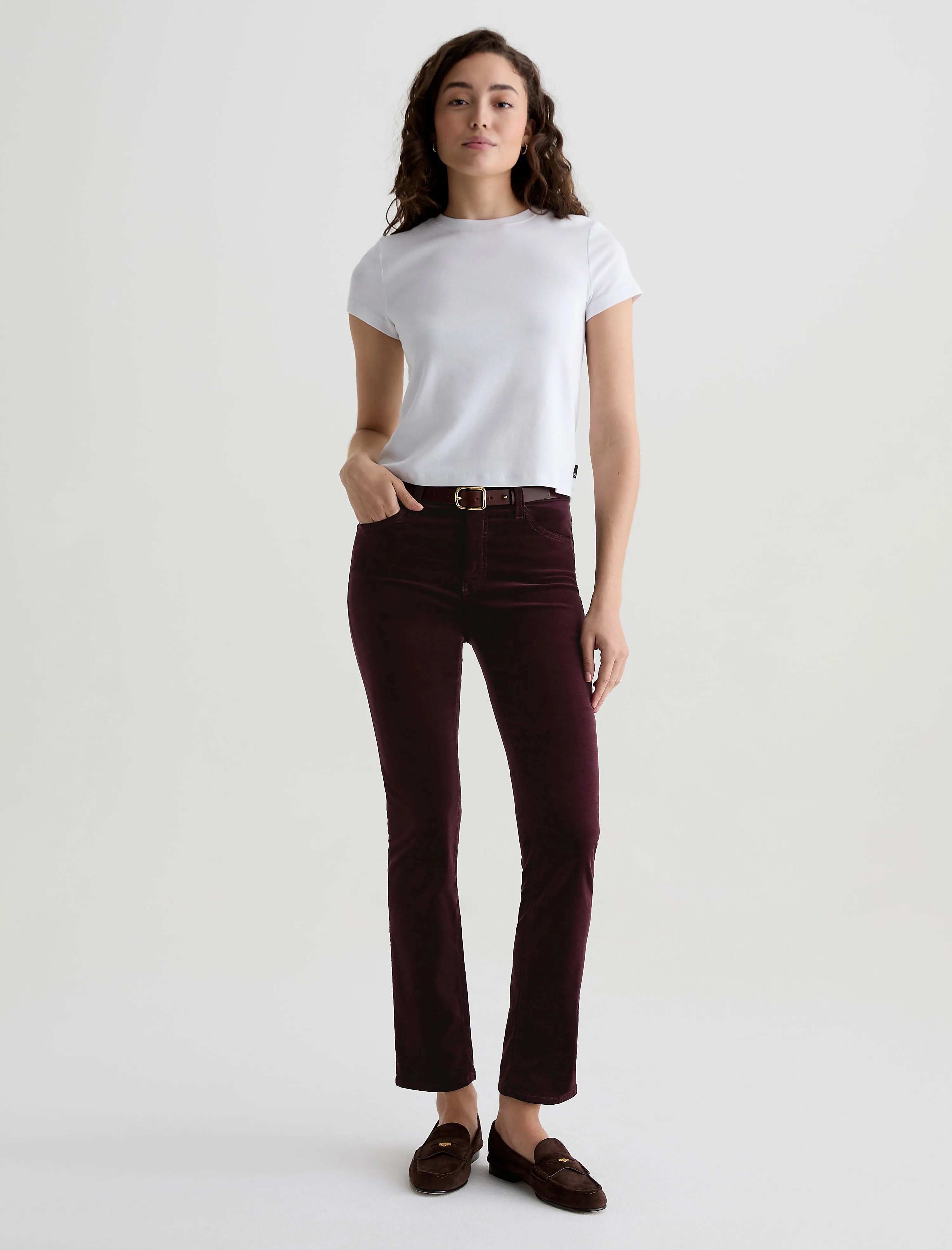 Mari Velvet Pant sold by Adriano Goldschmied product image thumbnail 2