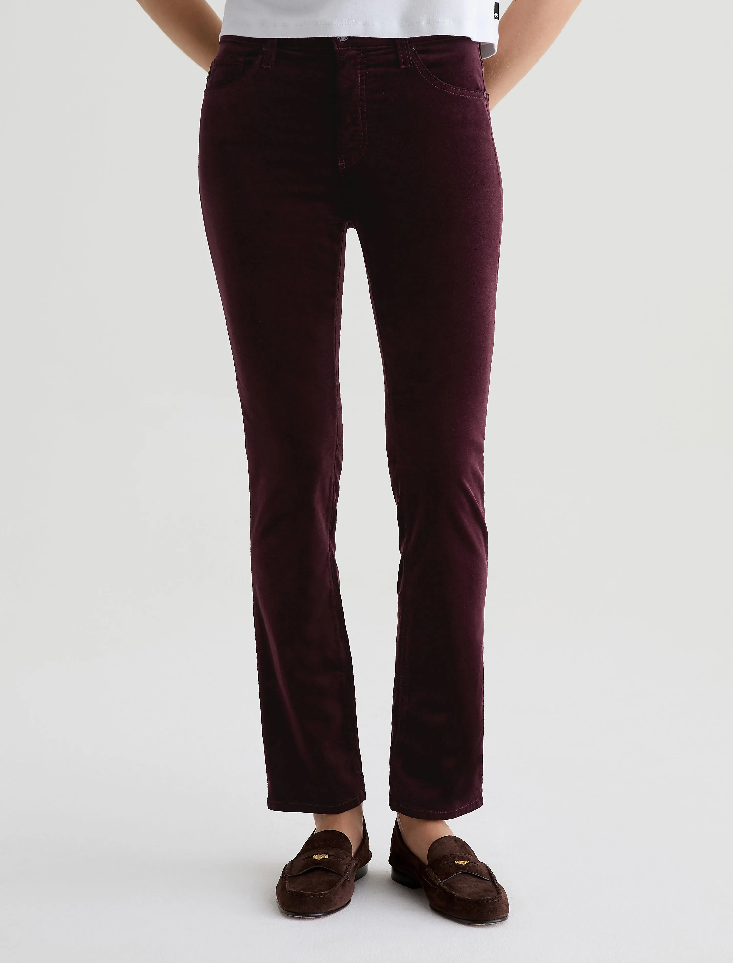 Mari Velvet Pant sold by Adriano Goldschmied product image thumbnail 3
