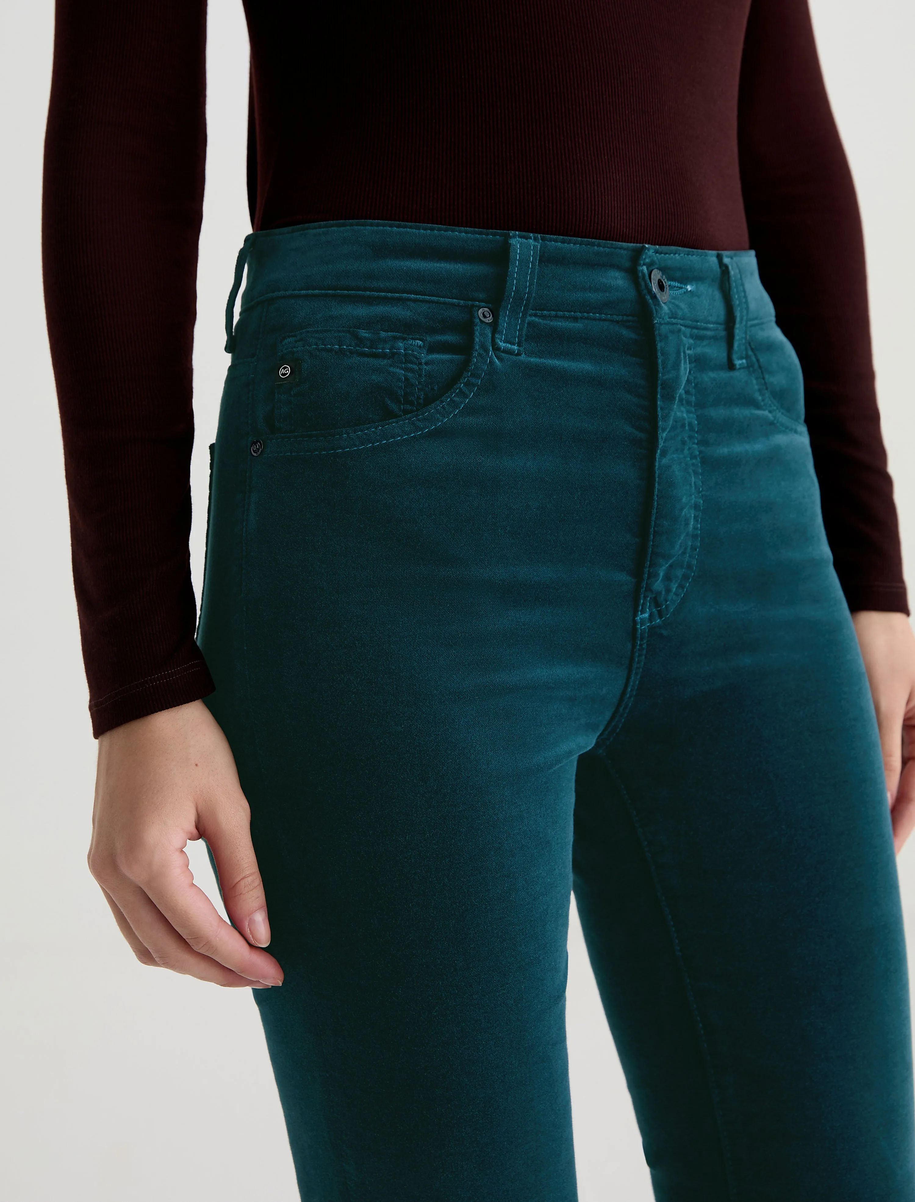 Farrah Boot Velvet sold by Adriano Goldschmied product image thumbnail 4