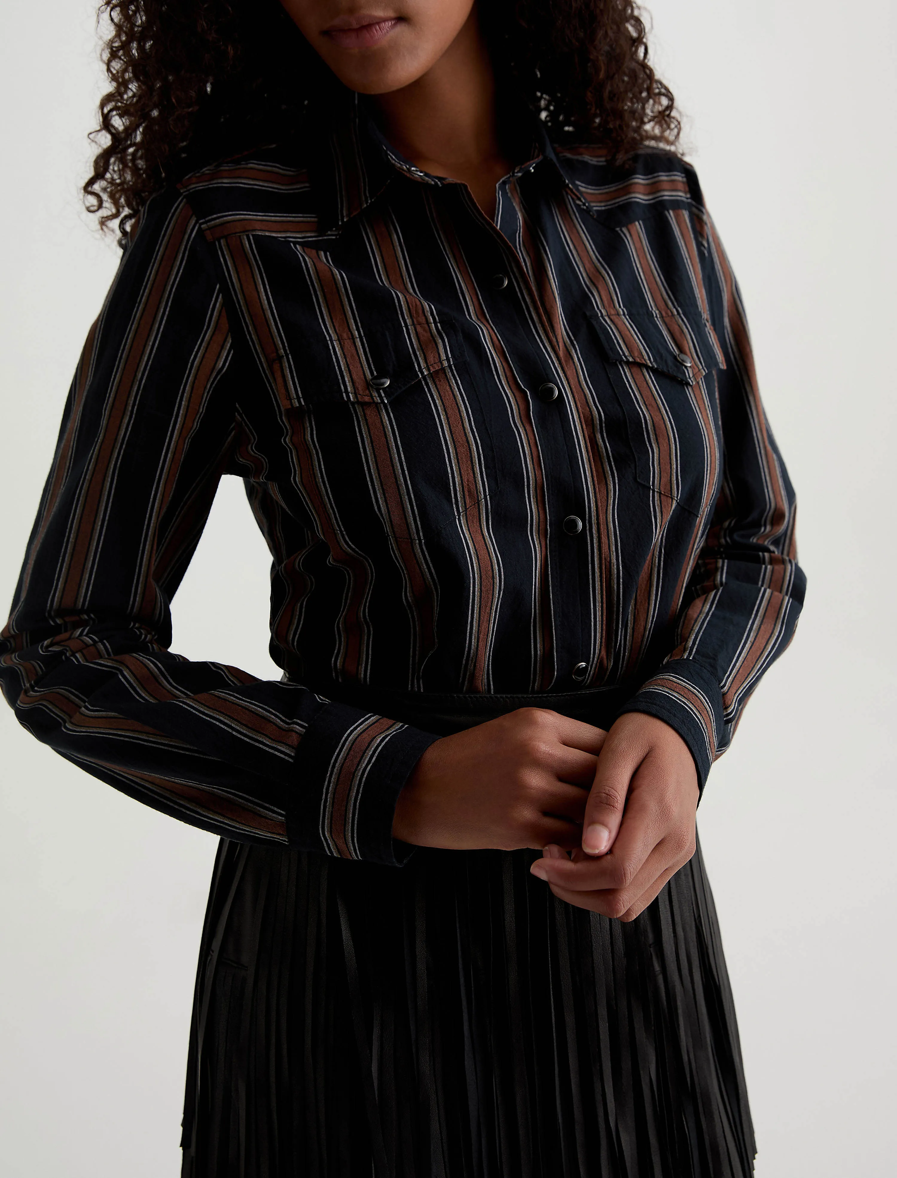 Melia Western Shirt sold by Adriano Goldschmied product image thumbnail 3