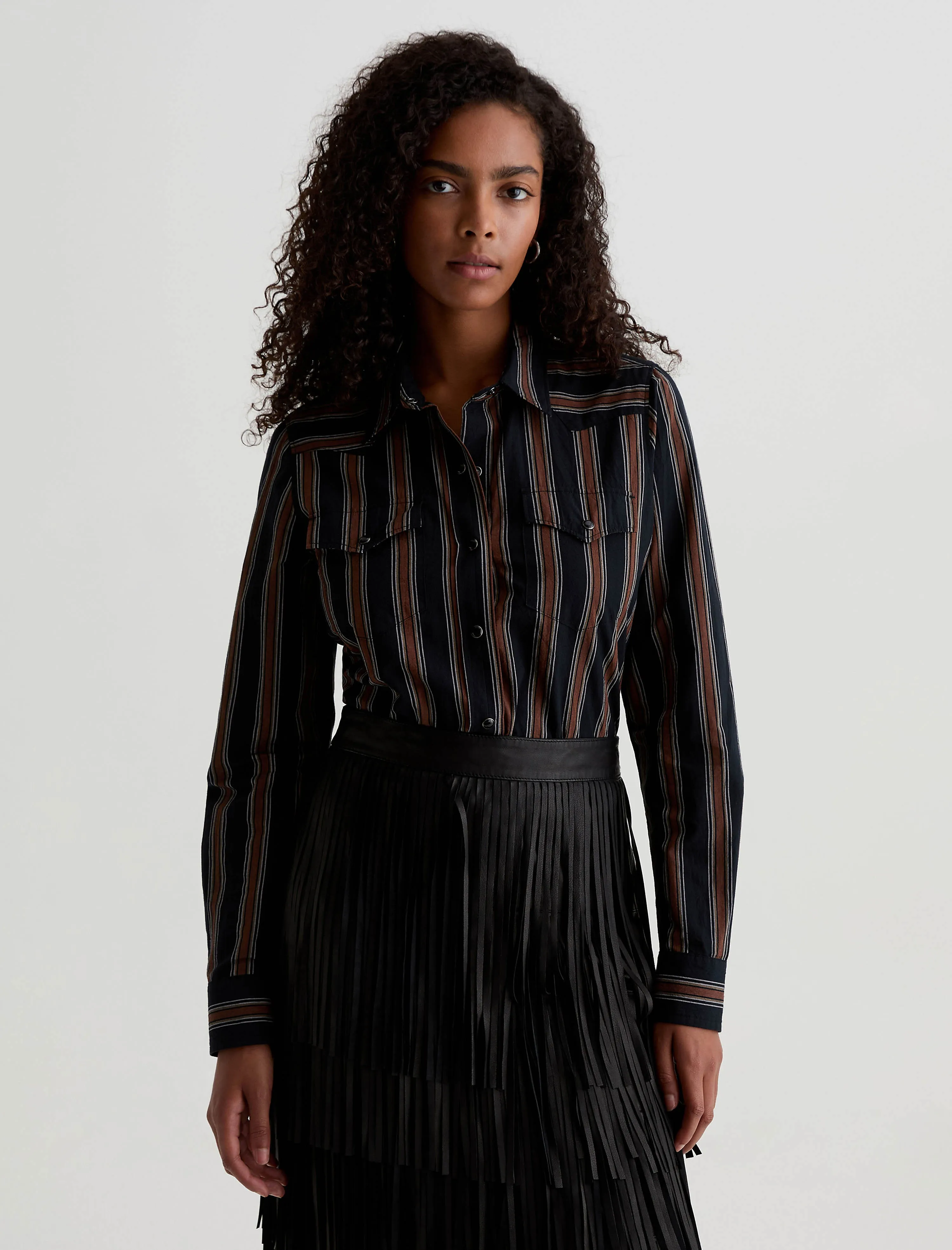Melia Western Shirt sold by Adriano Goldschmied product image thumbnail 2