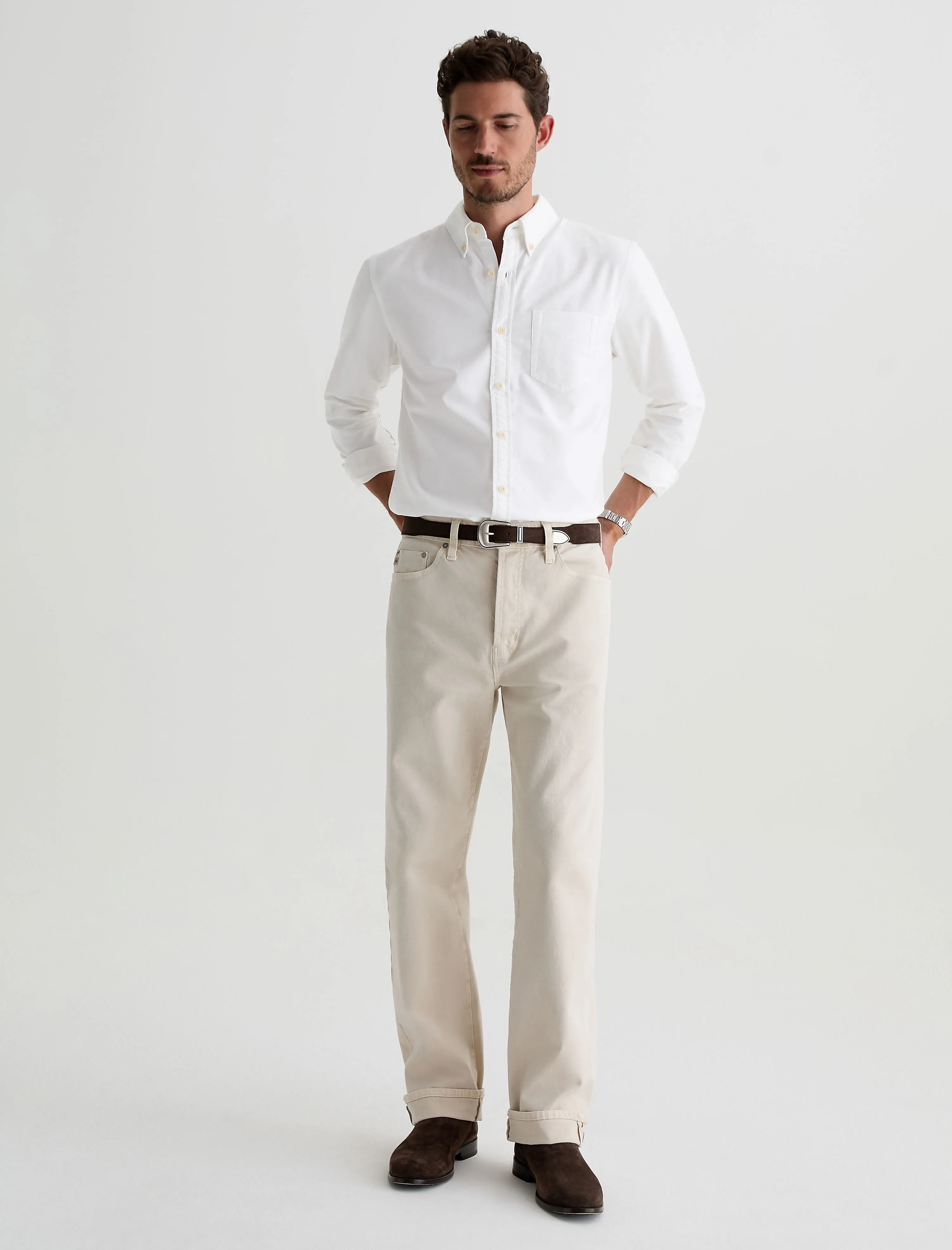 Dean Oxford Shirt sold by Adriano Goldschmied product image thumbnail 5
