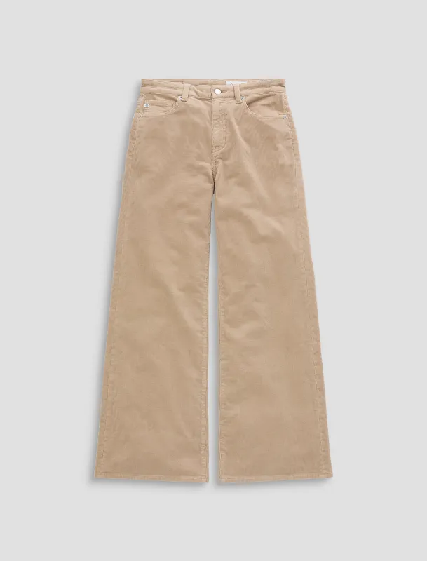 Saige Wide Leg Corduroy Pant made by AG Jeans