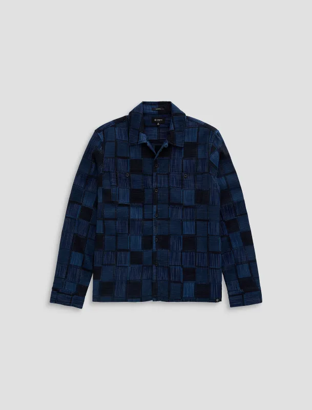 Louis Long Sleeve Camp Shirt made by AG Jeans
