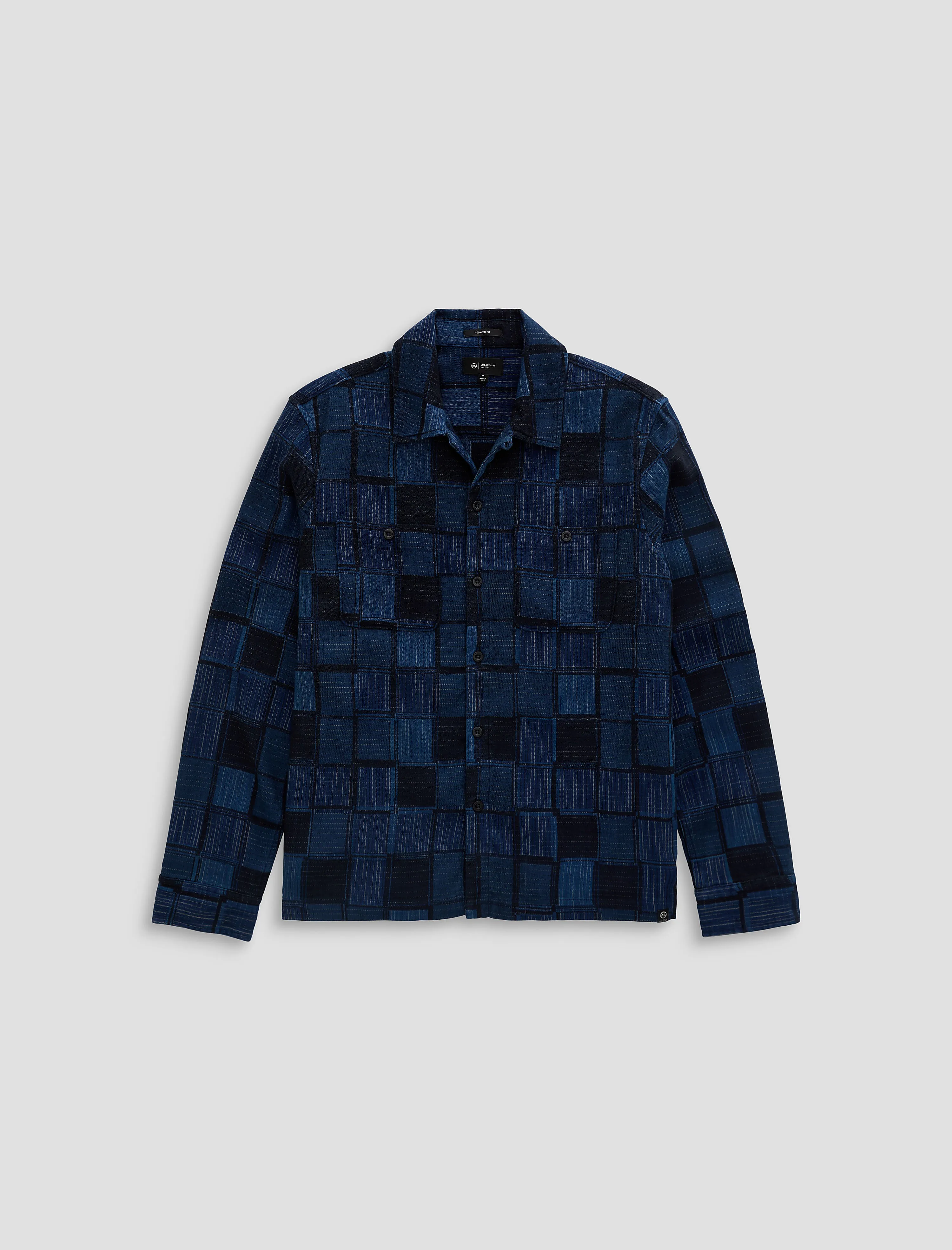 Louis Long Sleeve Camp Shirt sold by Adriano Goldschmied