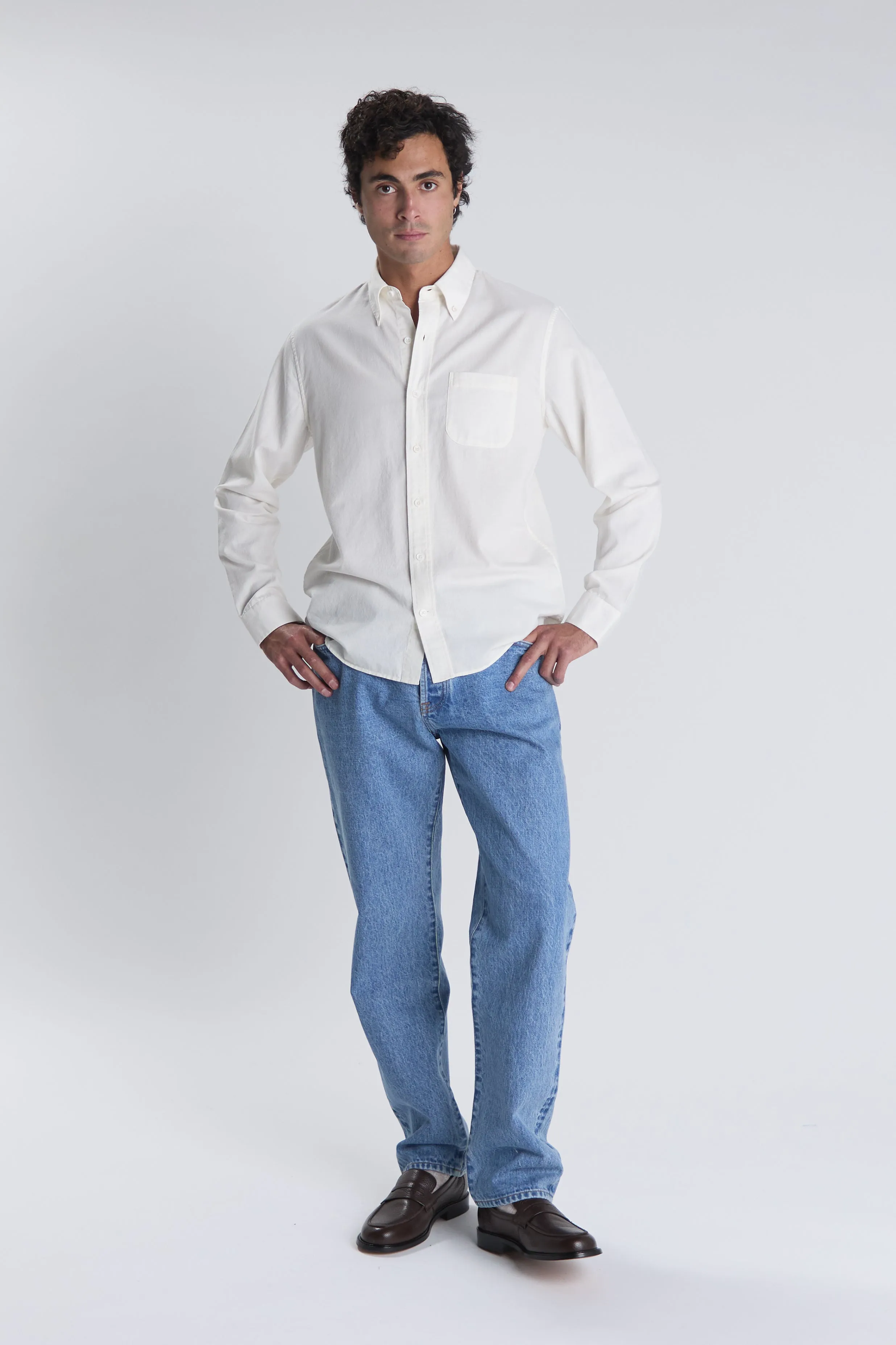 Chemise Calvi écrue sold by bonnegueule product image thumbnail 2