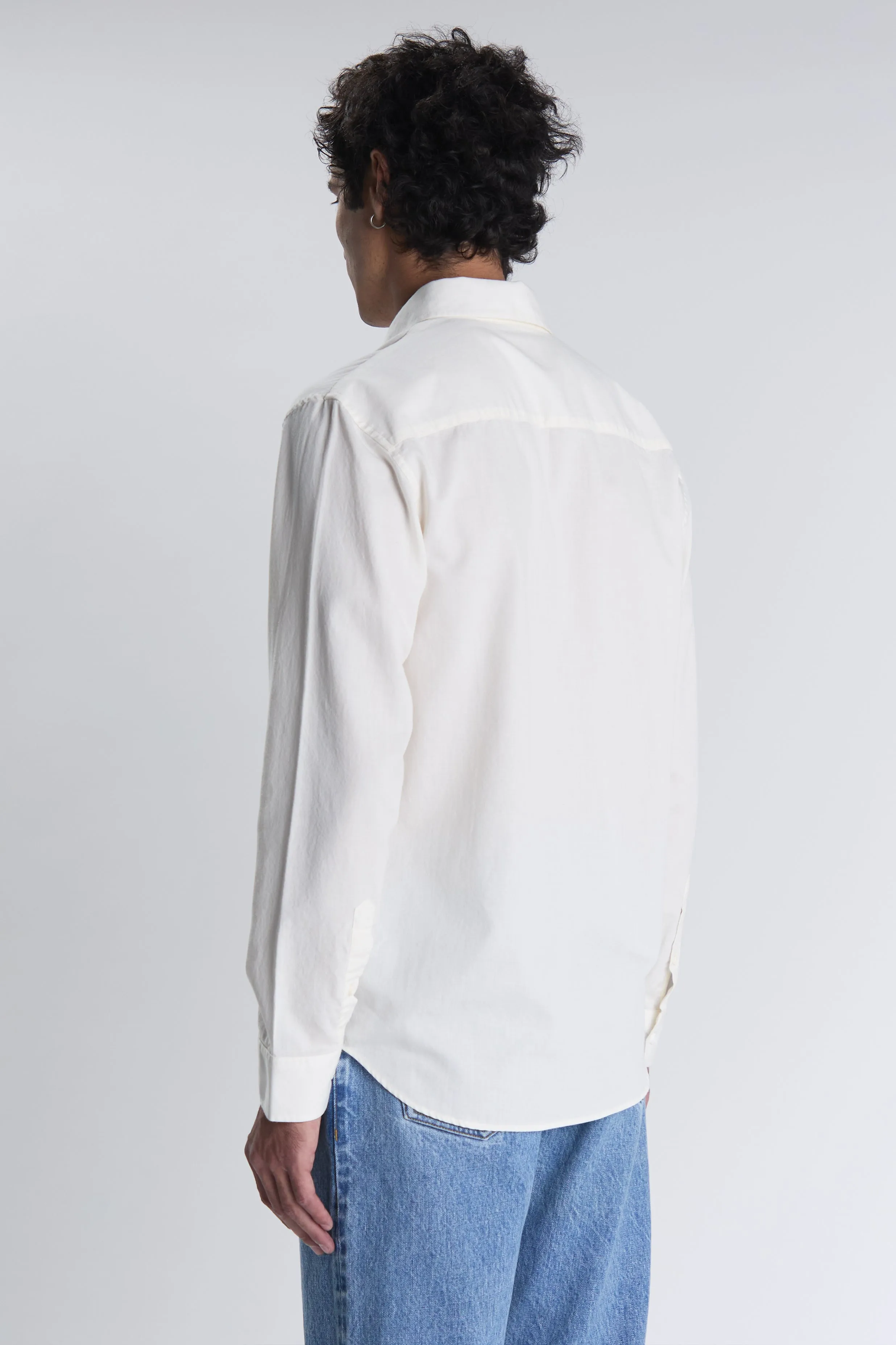 Chemise Calvi écrue sold by bonnegueule product image thumbnail 4