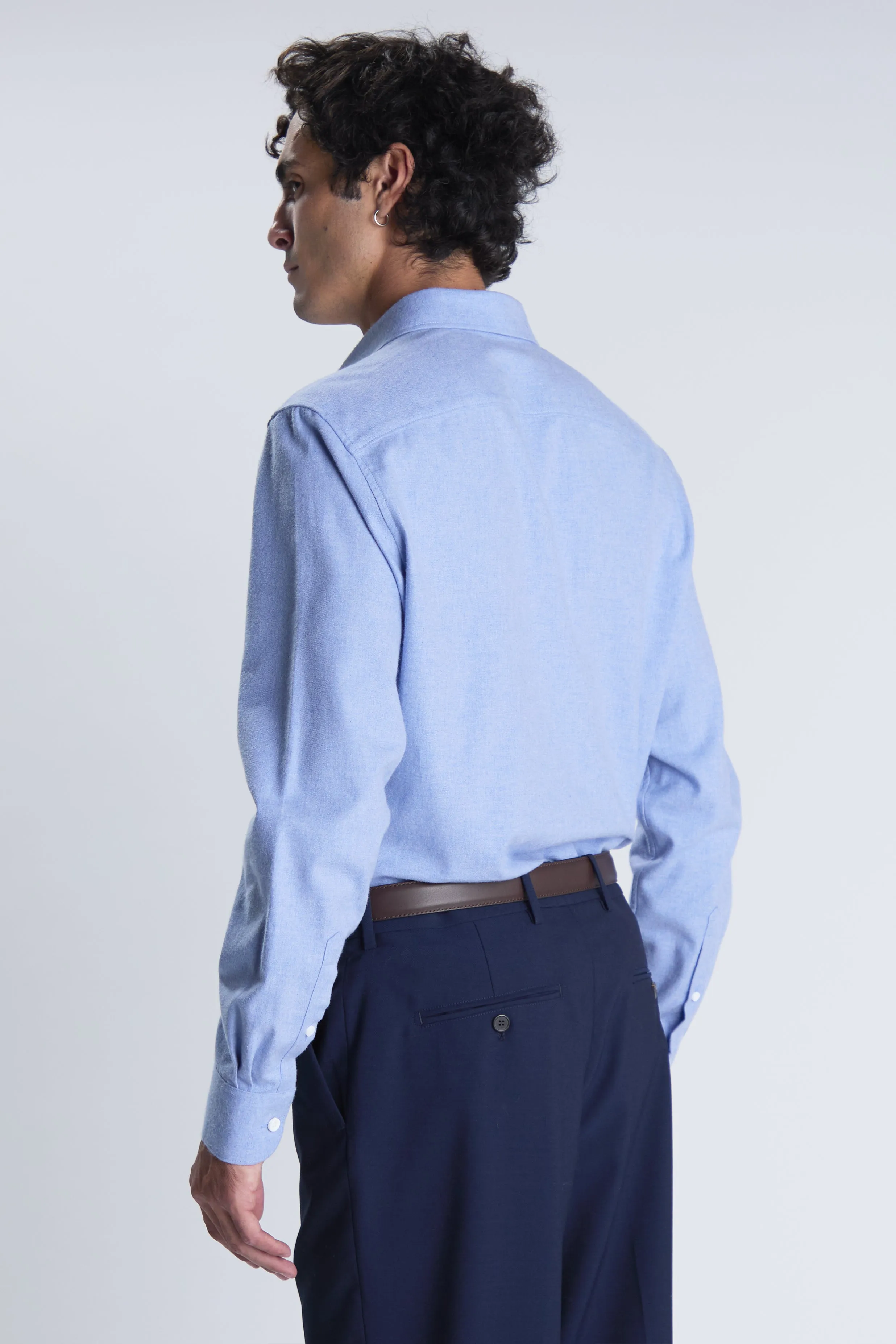 Chemise Volpaia bleu ciel sold by bonnegueule product image thumbnail 3