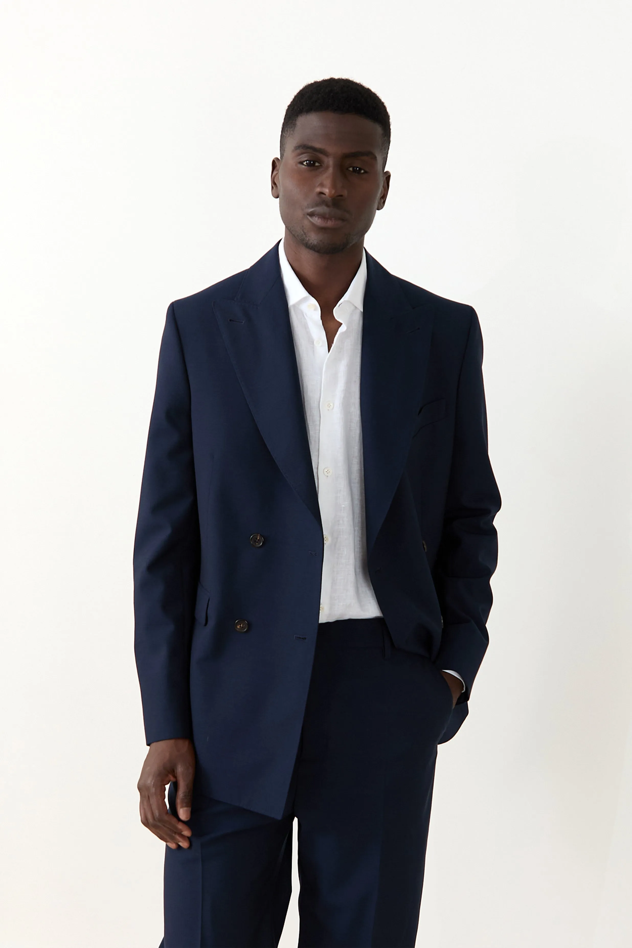 Veste Belleville marine sold by bonnegueule product image thumbnail 2