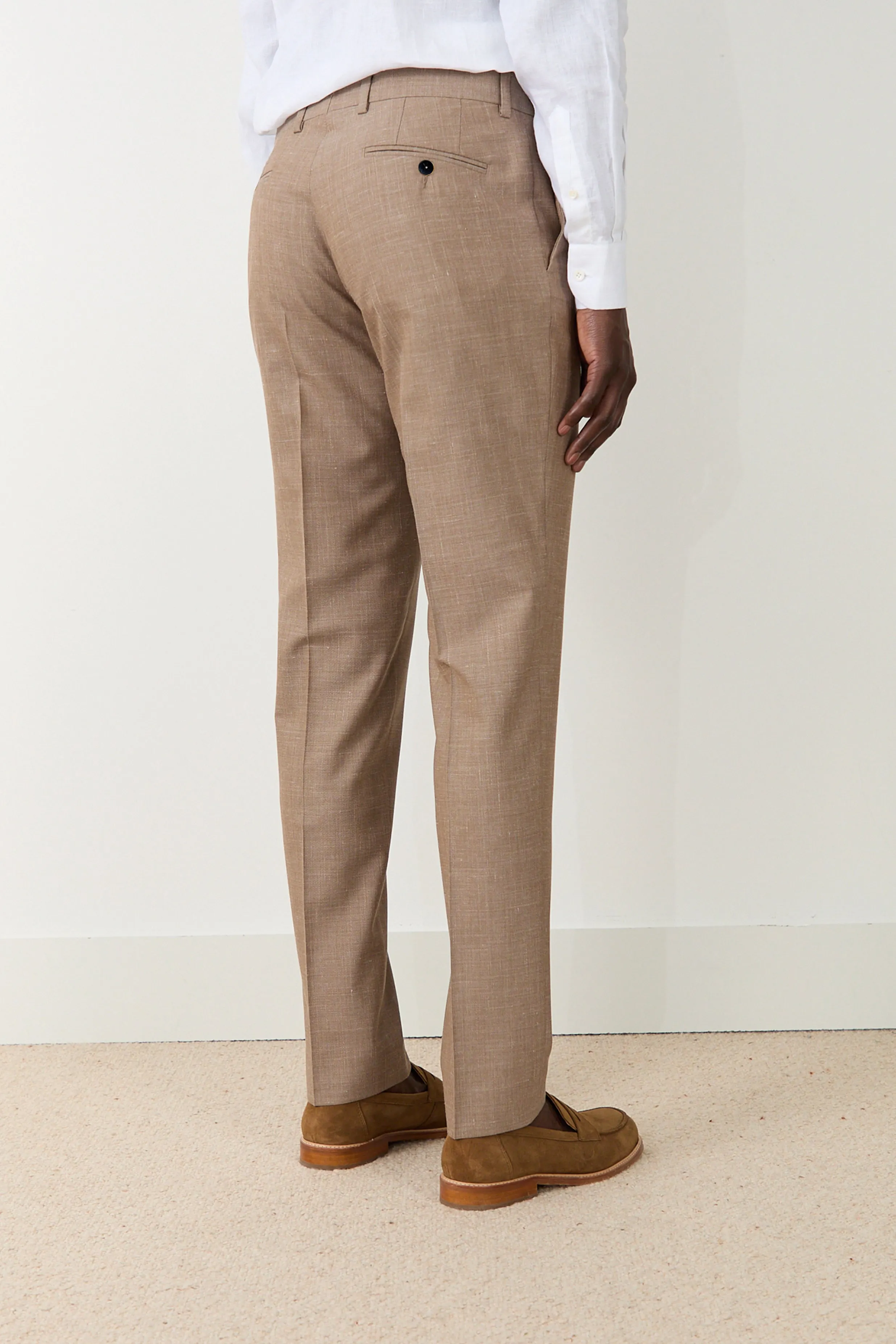 Pantalon Uno beige sold by bonnegueule product image thumbnail 4