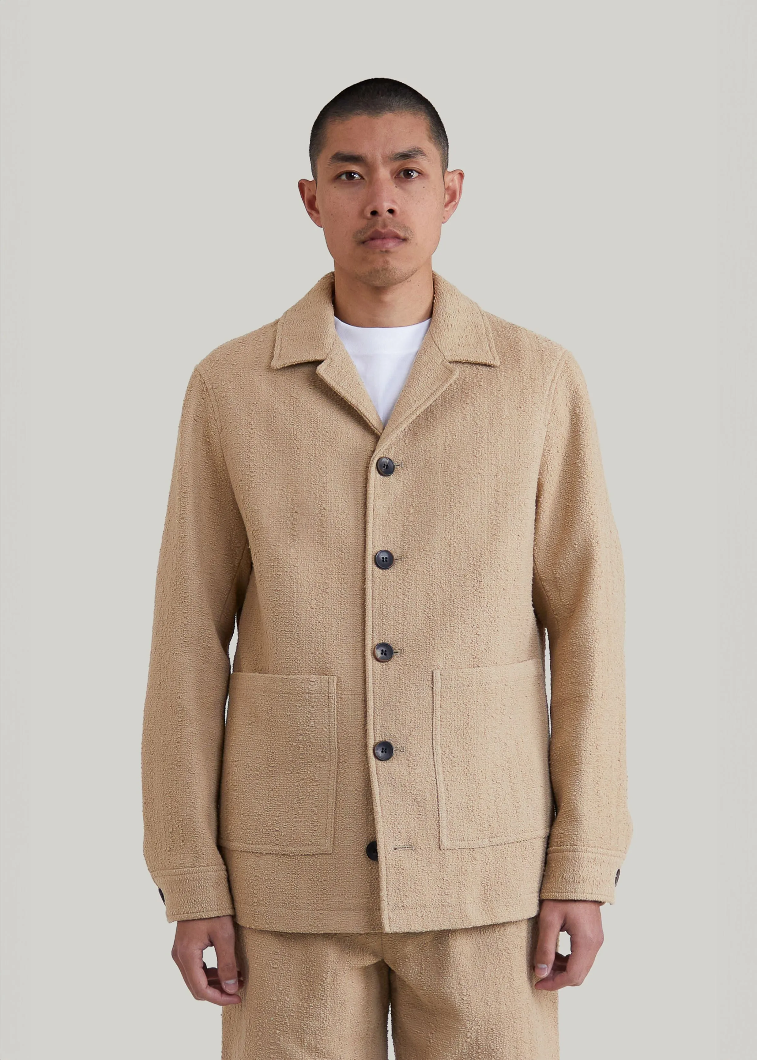 Veste Bundi beige sold by bonnegueule
