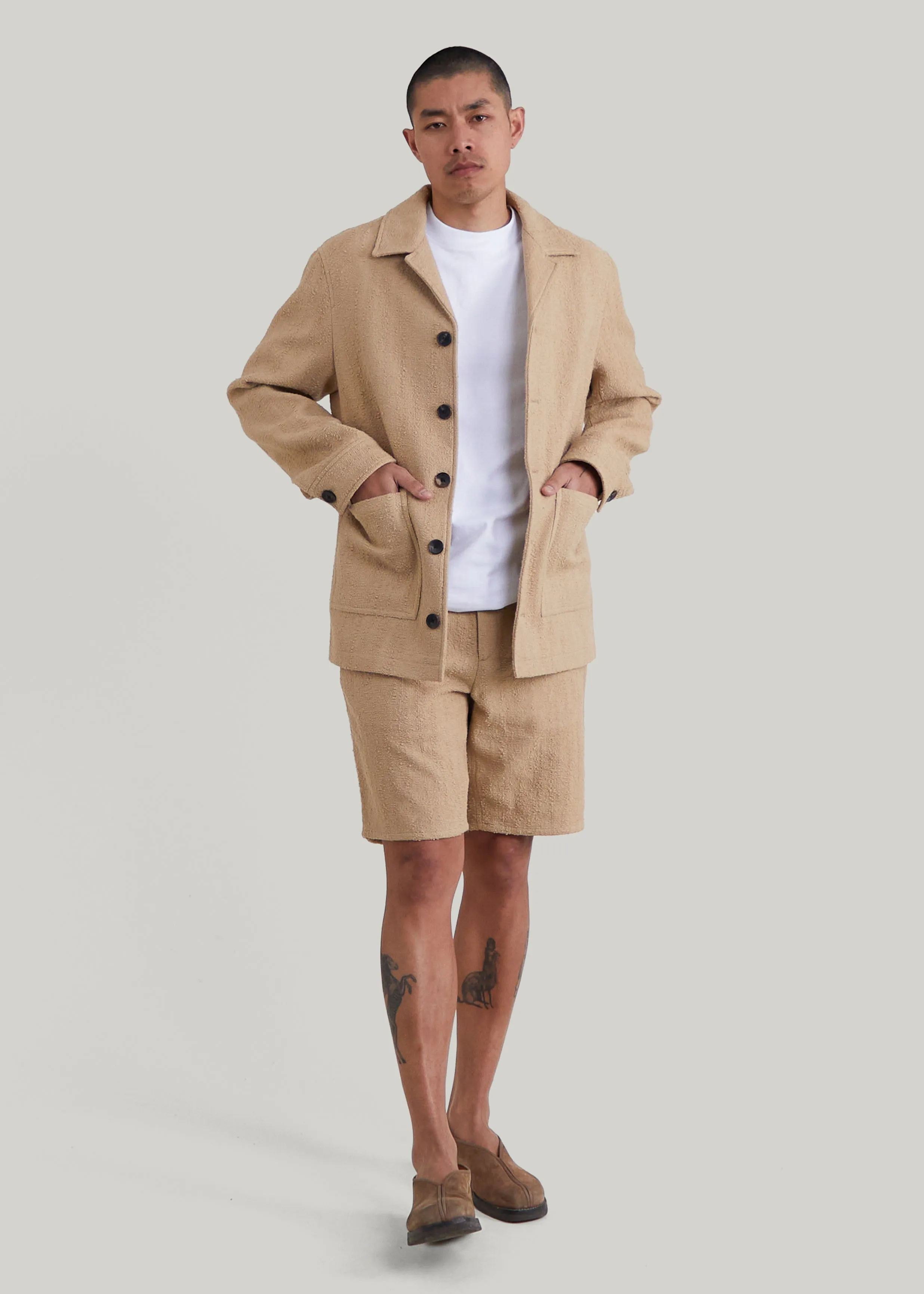 Veste Bundi beige sold by bonnegueule product image thumbnail 3