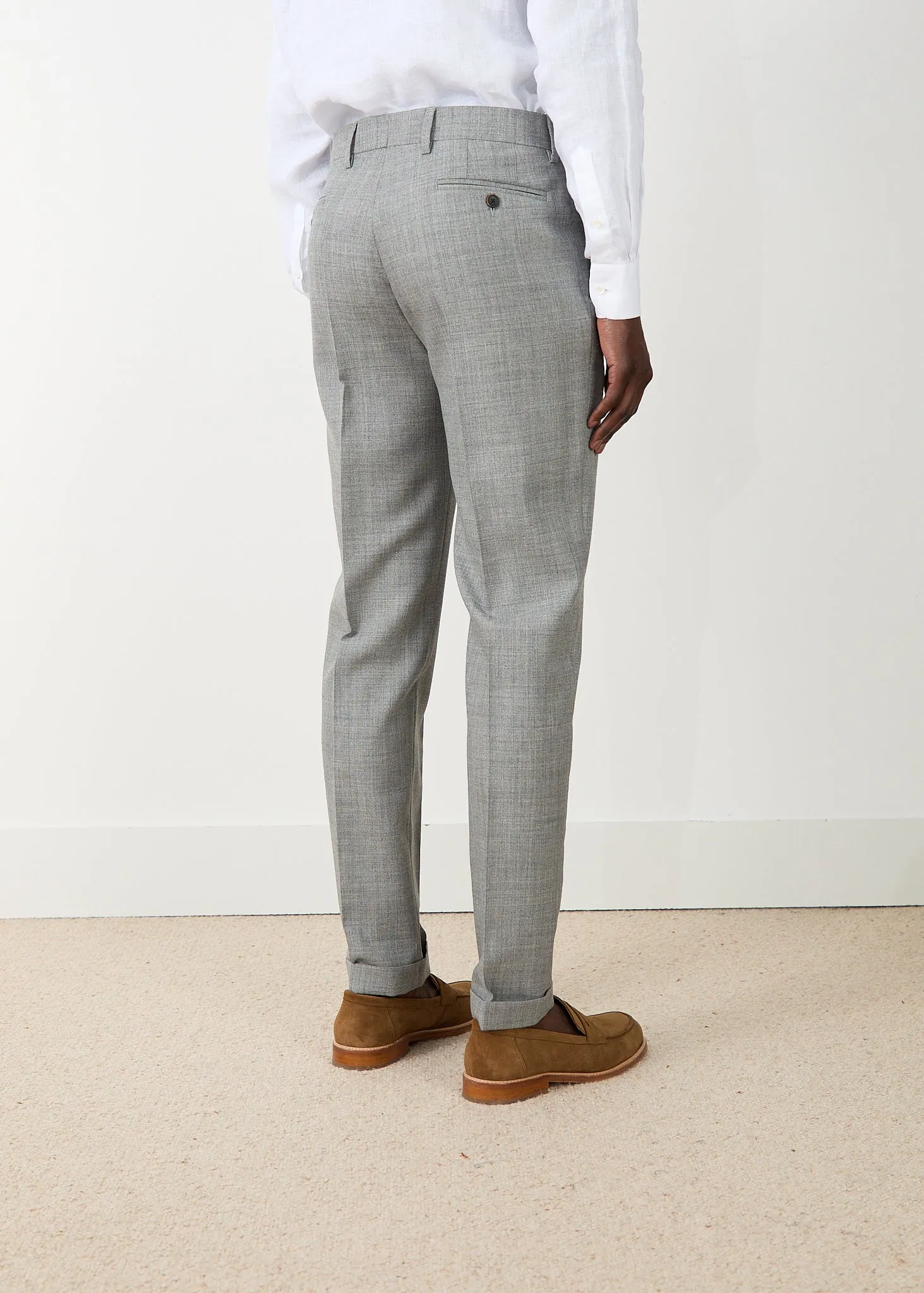 Pantalon Uno gris sold by bonnegueule product image thumbnail 3