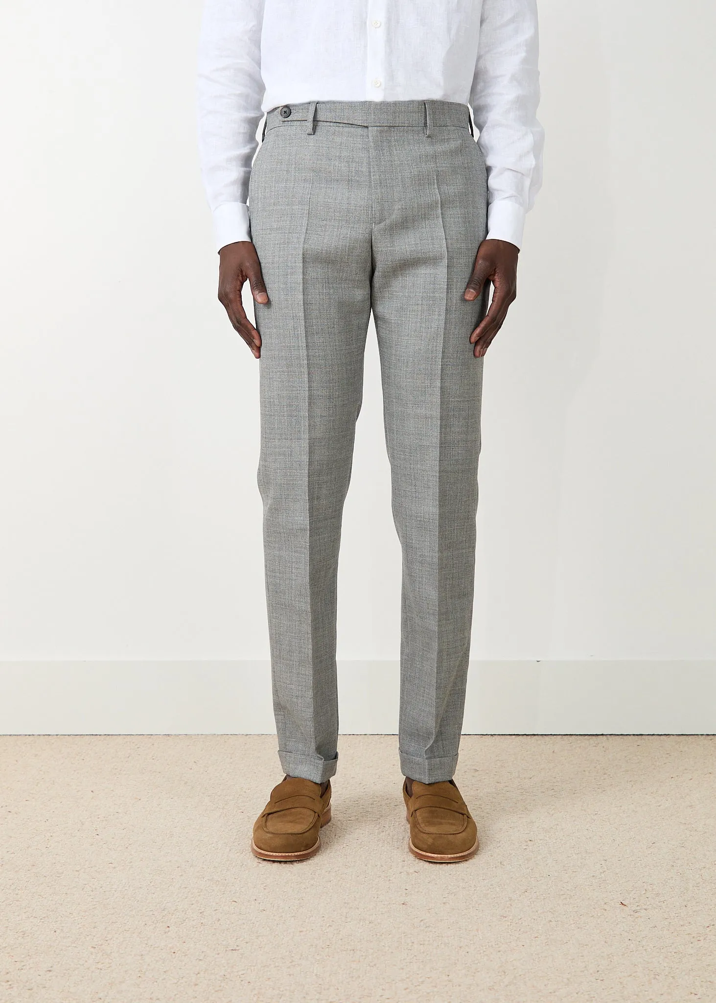 Pantalon Uno gris sold by bonnegueule product image thumbnail 2