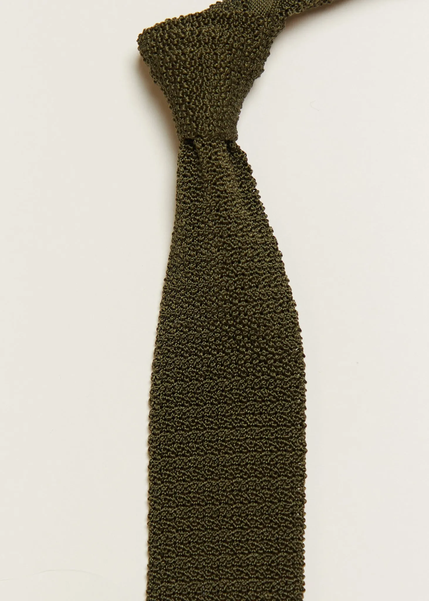 Cravate Crispy kaki sold by bonnegueule product image thumbnail 2