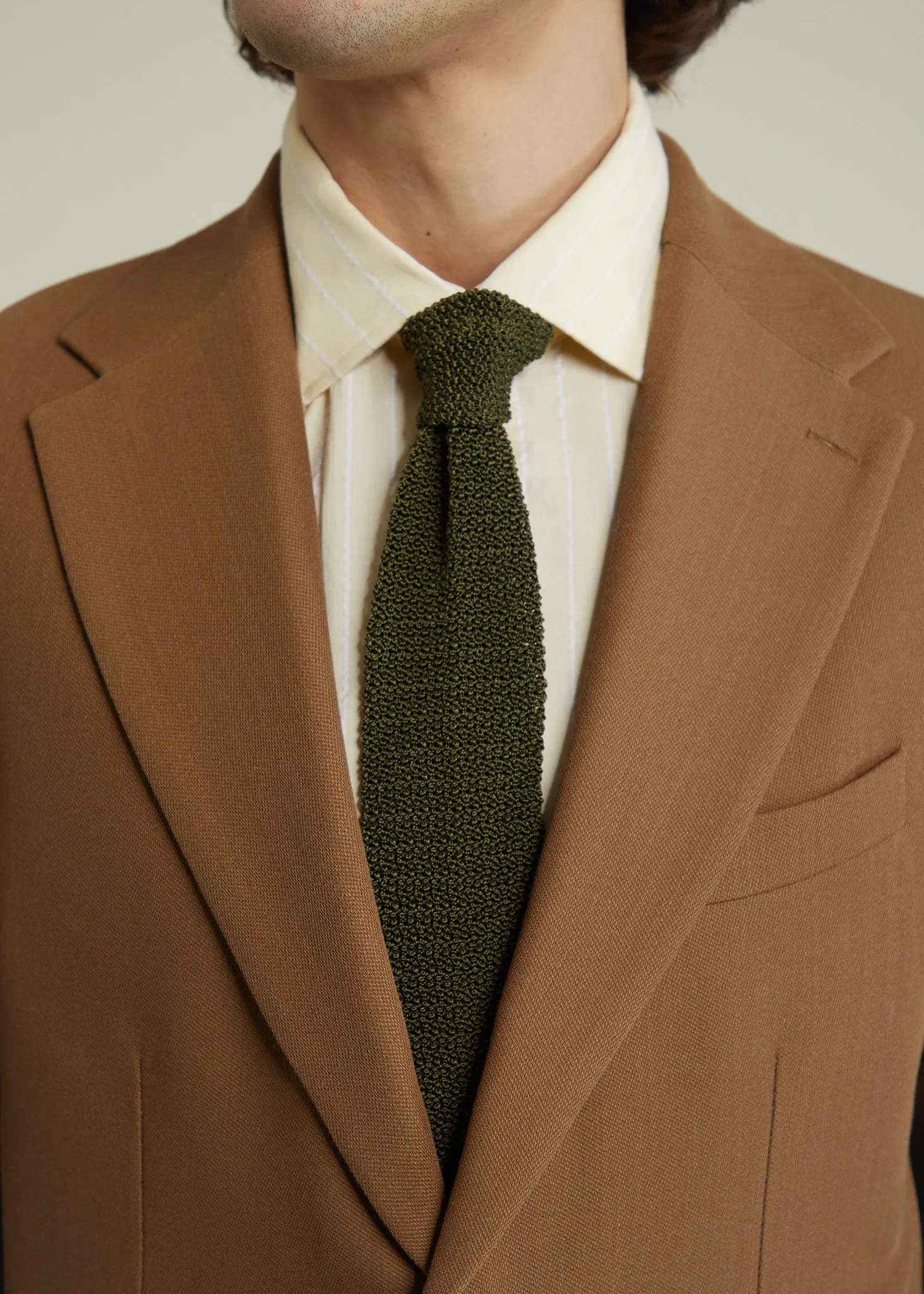 Cravate Crispy kaki sold by bonnegueule