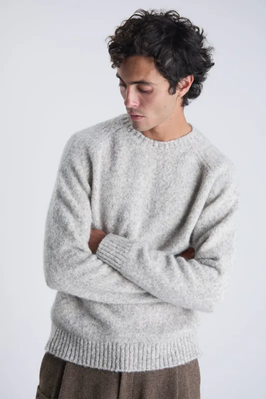 Pull John gris chiné sold by bonnegueule