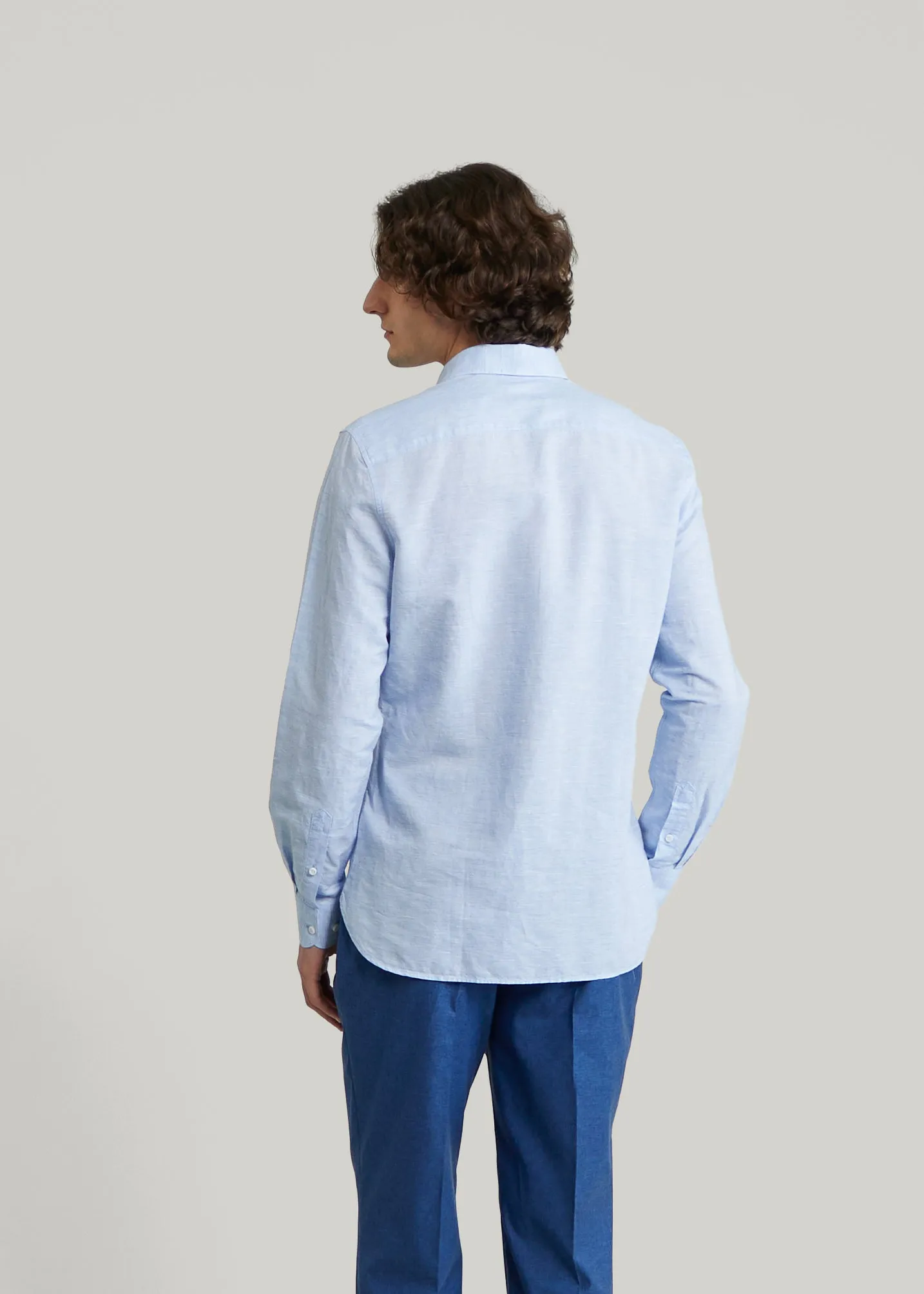 Chemise Volpaia bleu ciel sold by bonnegueule product image thumbnail 4