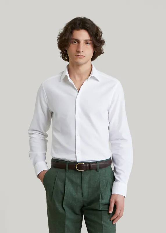 Chemise Volpaia blanche made by bonnegueule