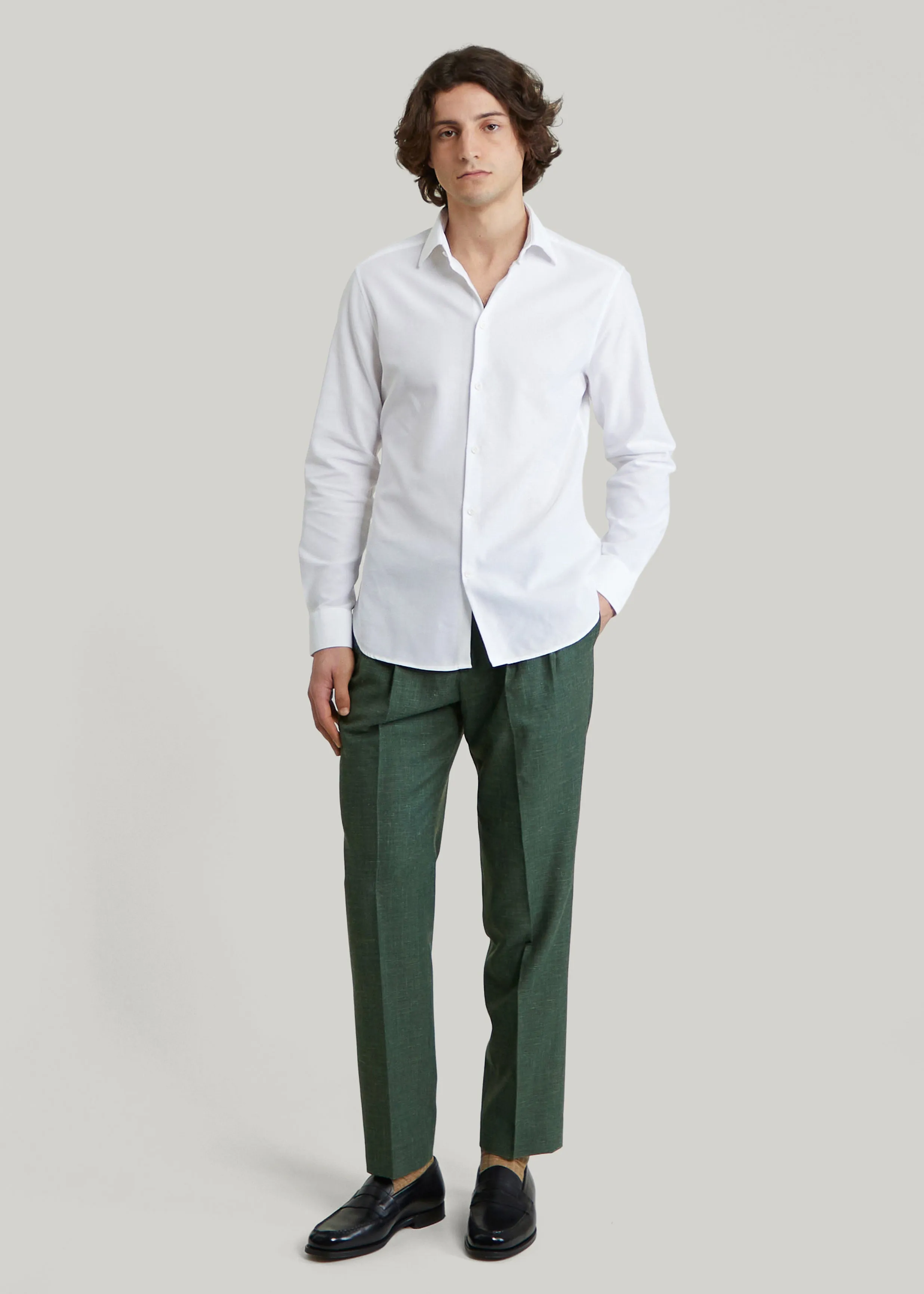 Chemise Volpaia blanche sold by bonnegueule product image thumbnail 3
