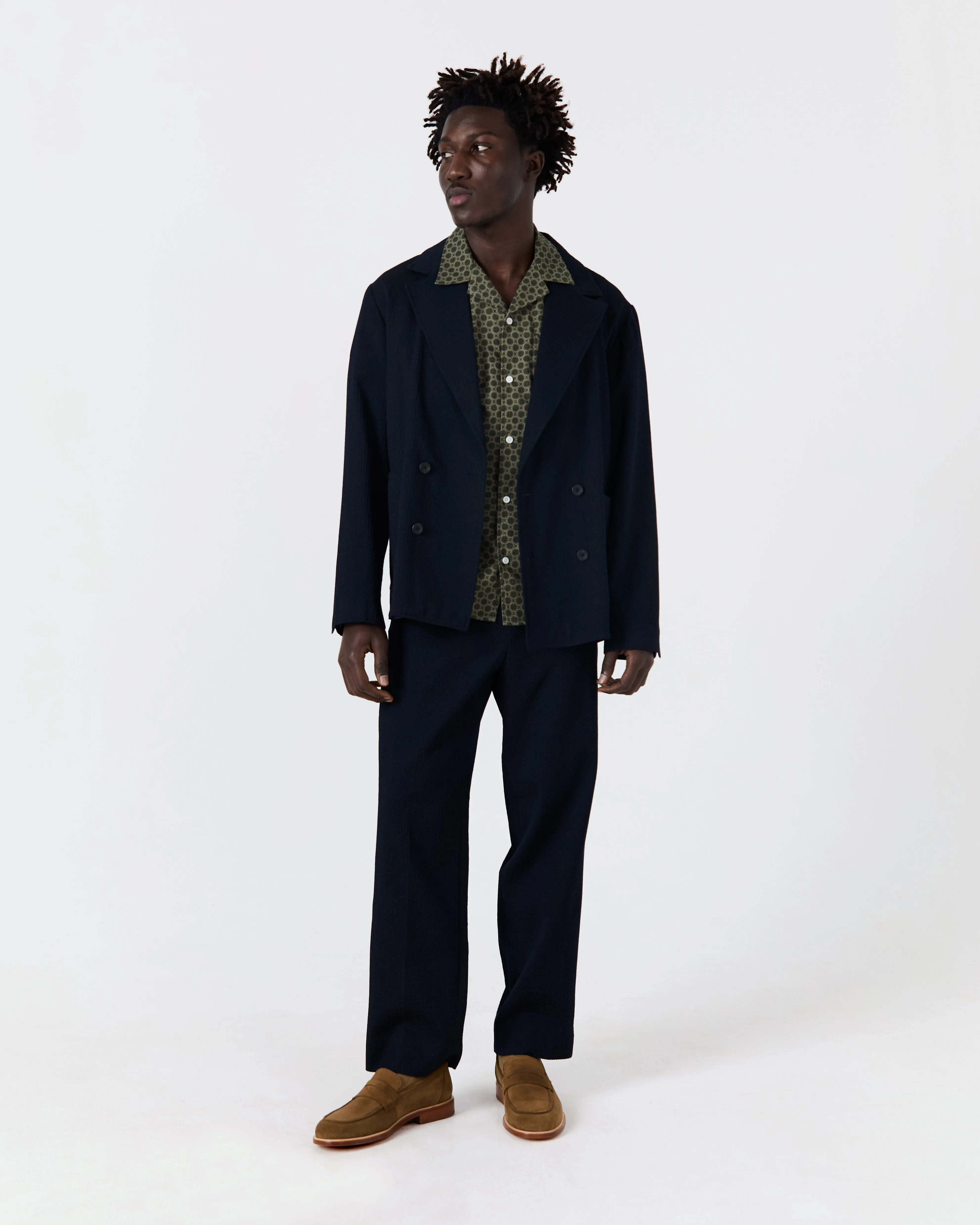 Pantalon Otranto marine sold by bonnegueule